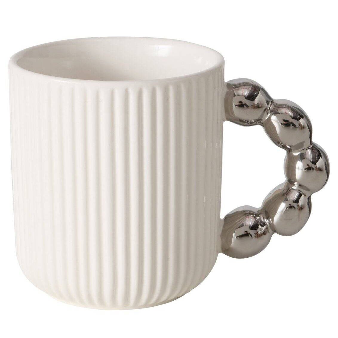 BOLTZE GRUPPE GmbH Becher JAVI, Porzellan, mit dekorativem Griff