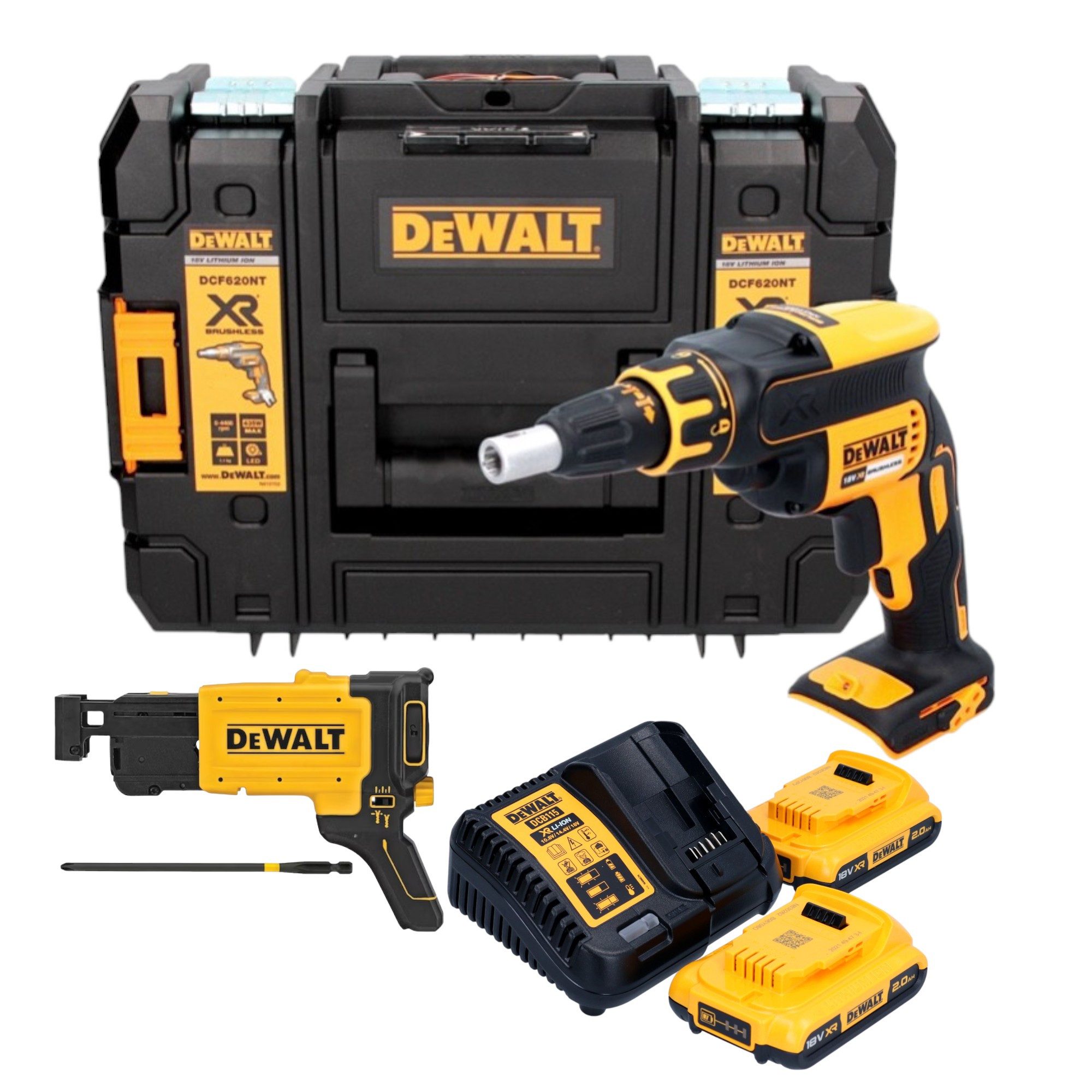 DeWalt Akku-Magazinschrauber DCF 620 D2T 18 günstig online kaufen