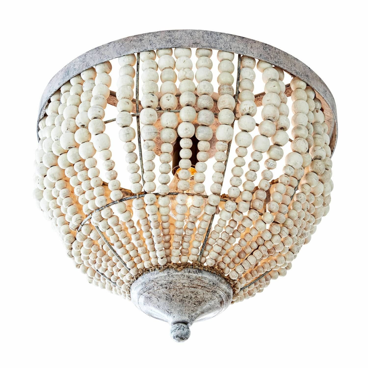 Wandleuchte Deckenlampe Antereen grau/beige