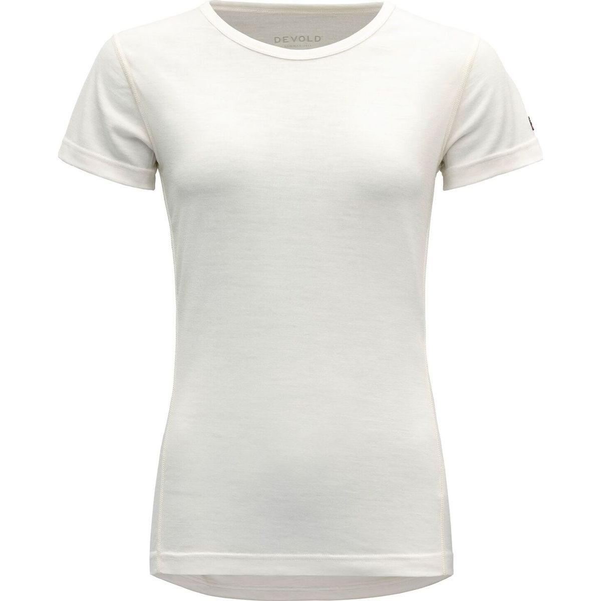 Devold Kurzarmshirt Breeze Merino 150 T-shirt WMN Ultraleichtes Damen-T-Shirt aus 100 % Merinowolle, ideal für