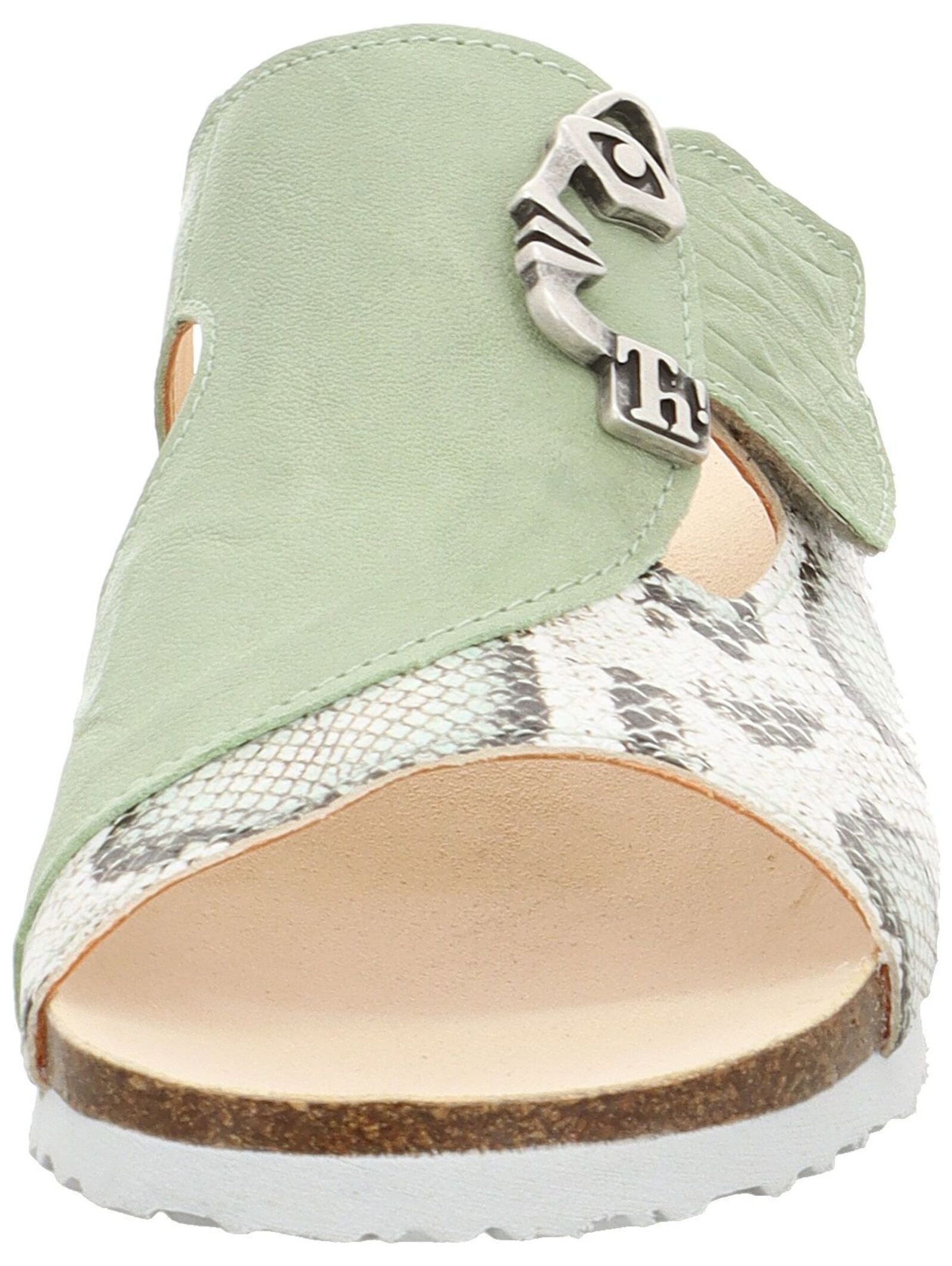 Think! Think! Pantoletten Leder Pantolette