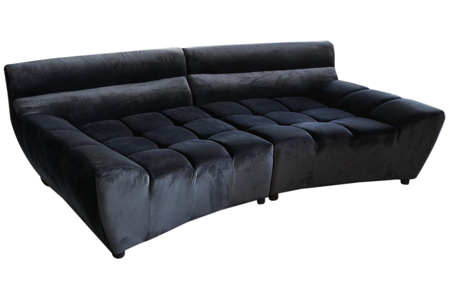 KAWOLA Sofa NERLA, Big Sofa Velvet günstig online kaufen