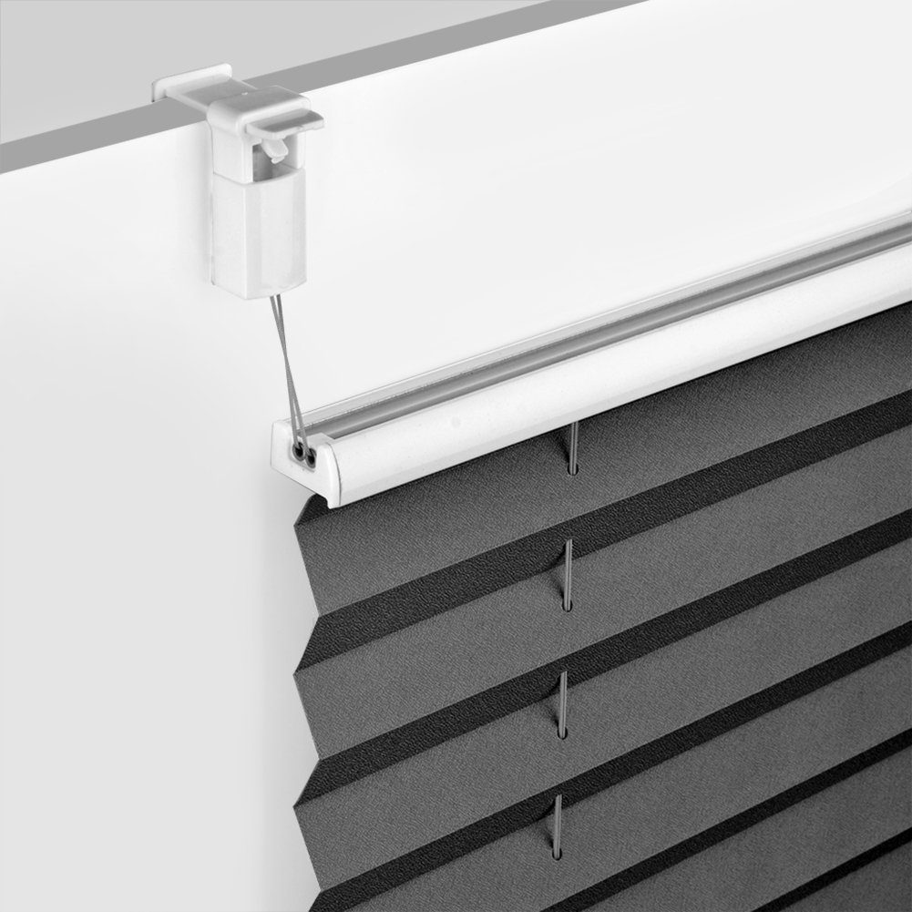 euroharry Plissee Plisse Rollo Plisseerollo Easyfix ohne Bohren Jalousie Pleated Blind – Bild 3 von 3