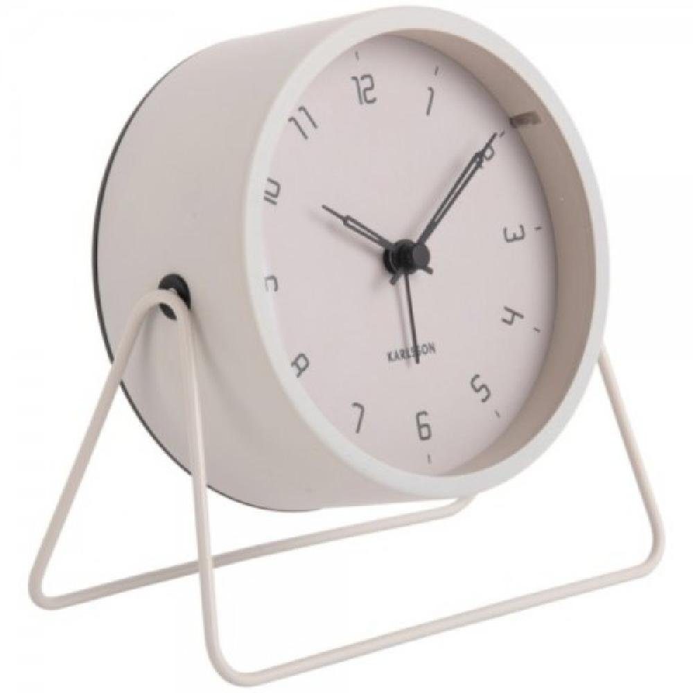Karlsson Uhr Wecker Stark Iron Matt Warm Grey