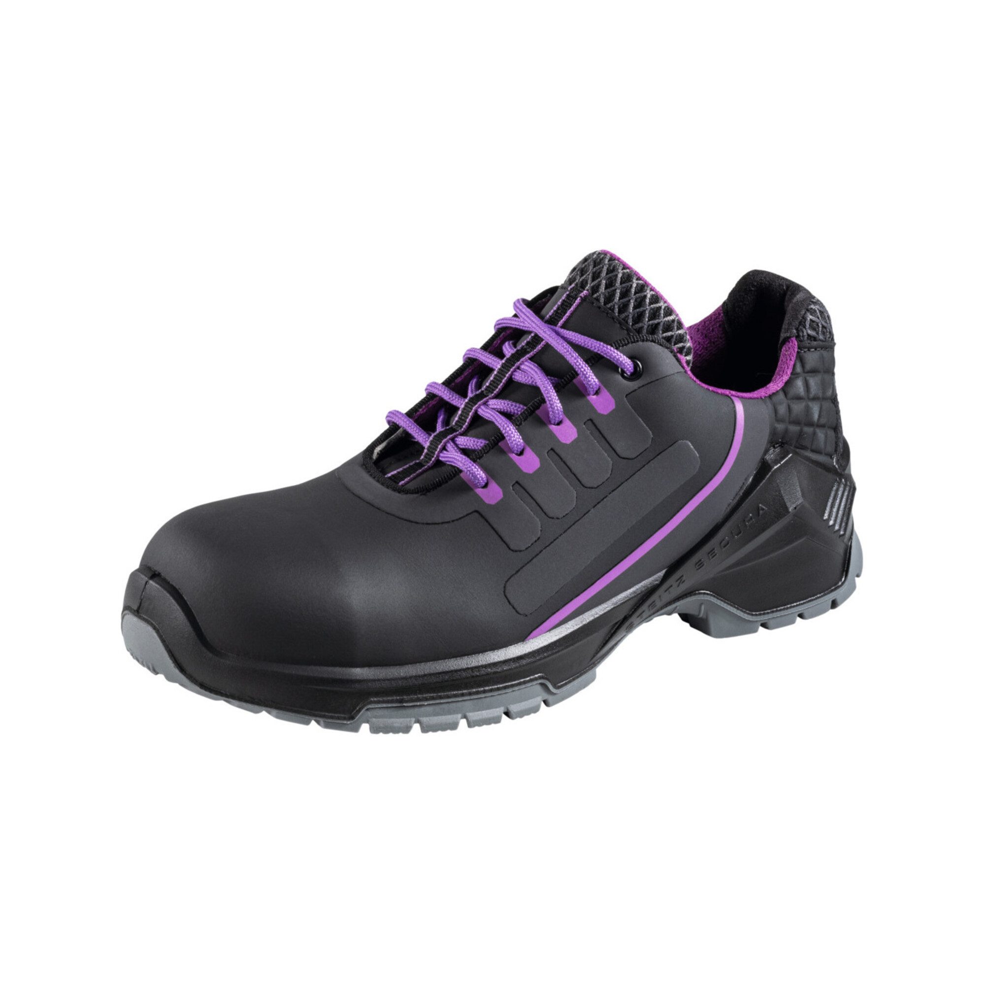 Steitz Secura Steitz SECURA Halbschuh schwarz/violett VD PRO 3530 ESD, S2 XB, EU-Sch Sicherheitsstiefel