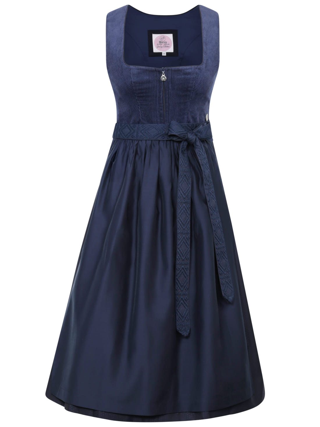 MarJo Dirndl Dirndl Freudensee 70cm Länge marine
