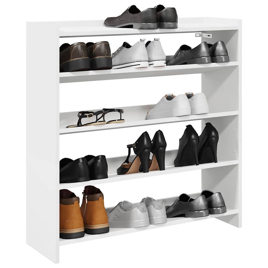vidaXL Schuhschrank Schuhregal Weiß 80x25x81 cm günstig online kaufen