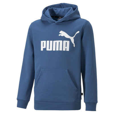 PUMA Sweatshirt Jungen Hoodie - ESS Big Logo Hoodie, Rundhals