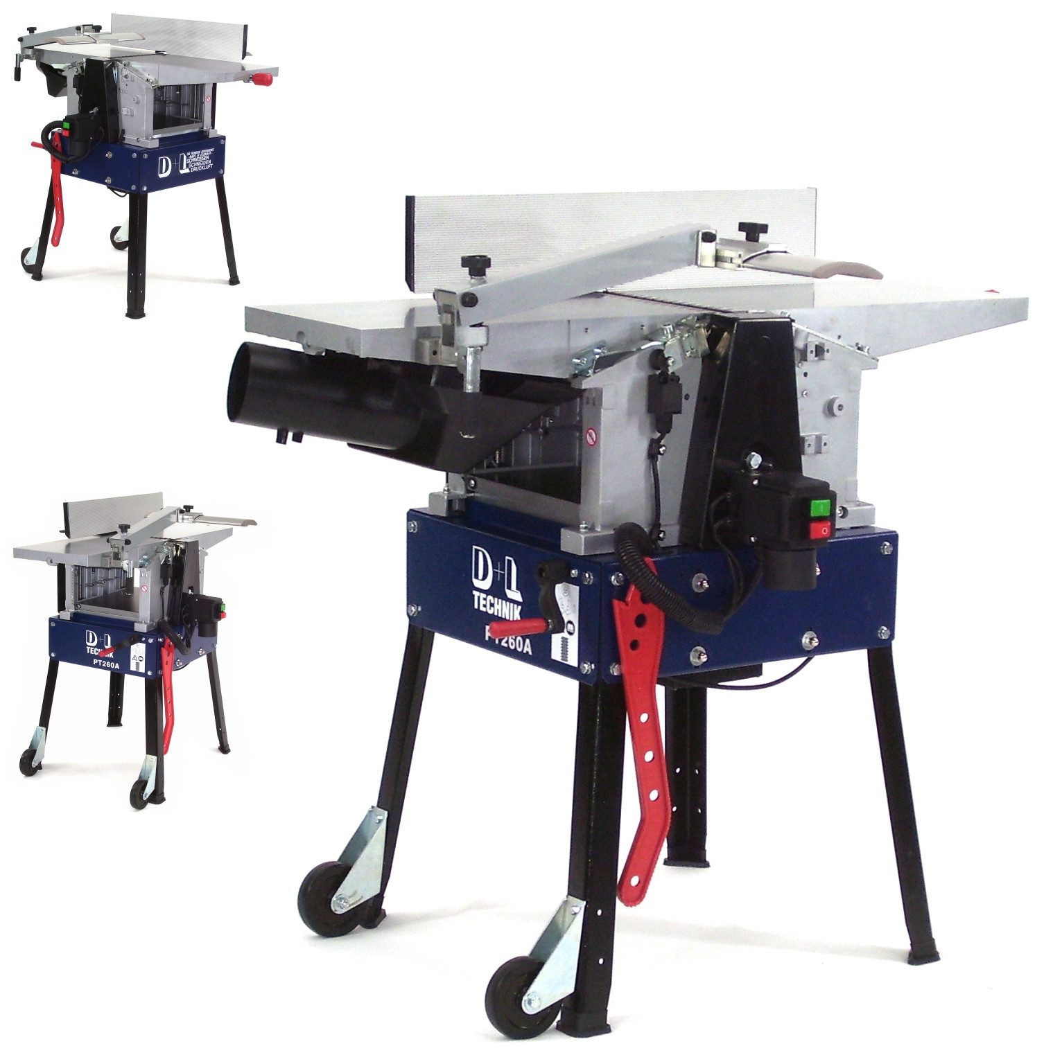 Apex Abricht- und Dickenhobelmaschine 260 230V Hobelmaschine Dickenhobel 56589, (1-tlg)
