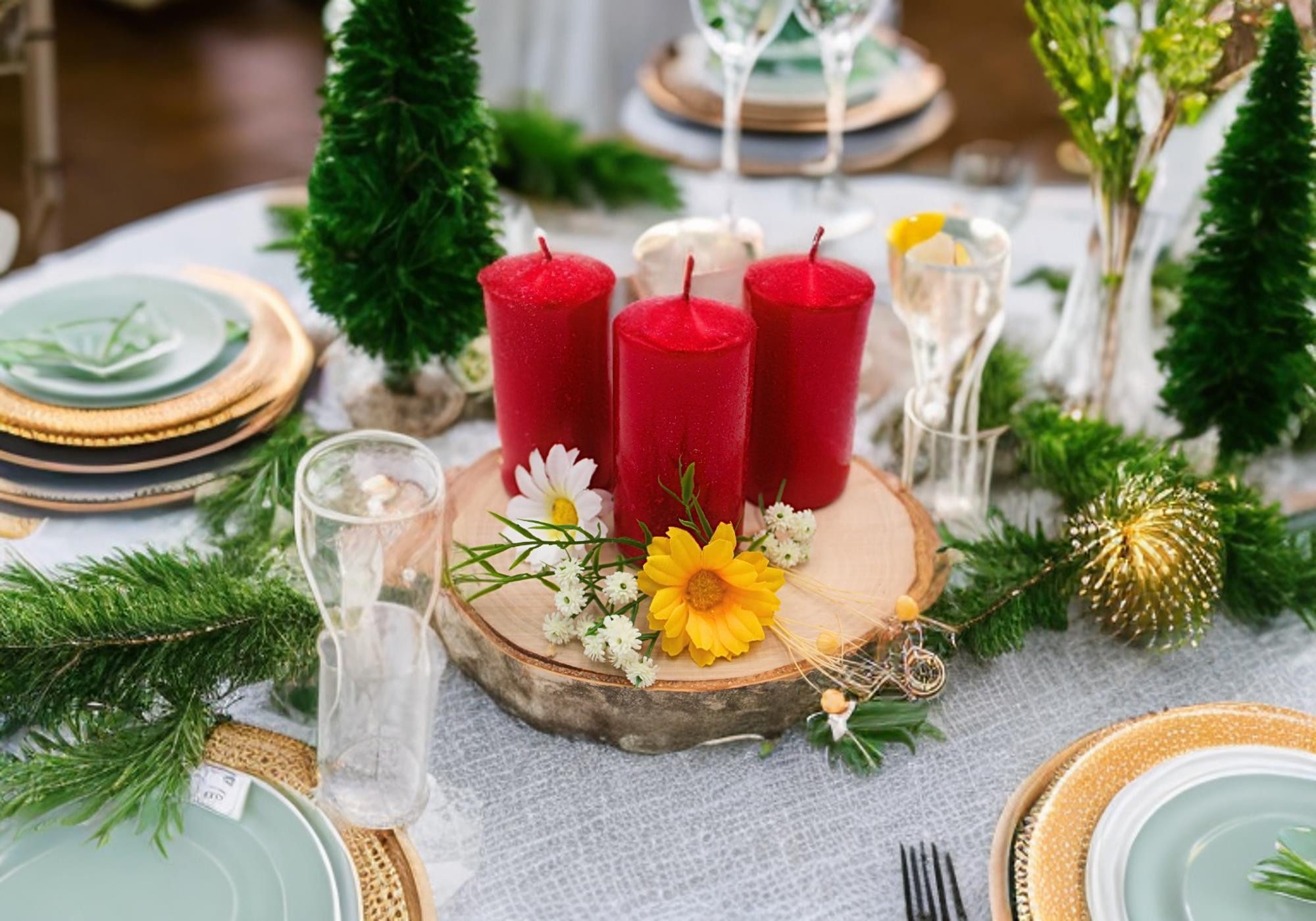 Dekohelden24 Formkerze Kerzen in verschiedenen Varianten, Roter Farbton, de günstig online kaufen