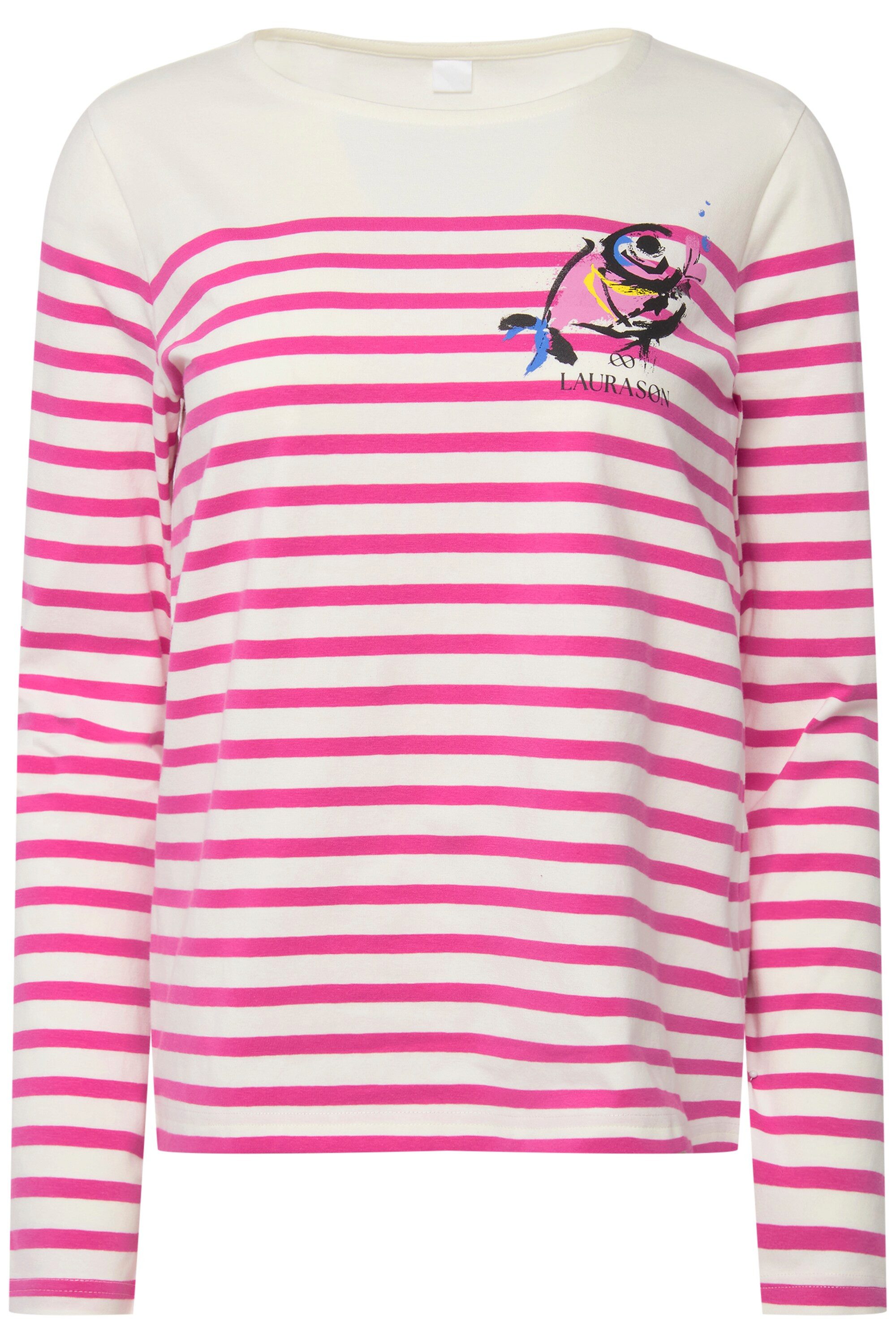 Laurasøn T-Shirt T-Shirt Ringel Fisch Motiv günstig online kaufen