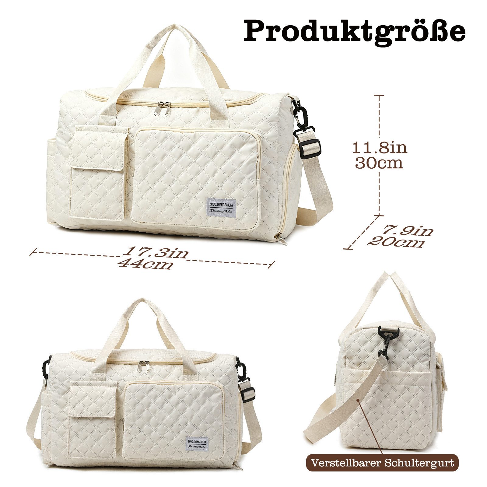 Heyork Reisetasche Reisetasche mit Schuhfach Nassfach günstig online kaufen