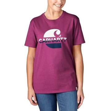 Carhartt Print-Shirt Damen Faded 'C' Graphic