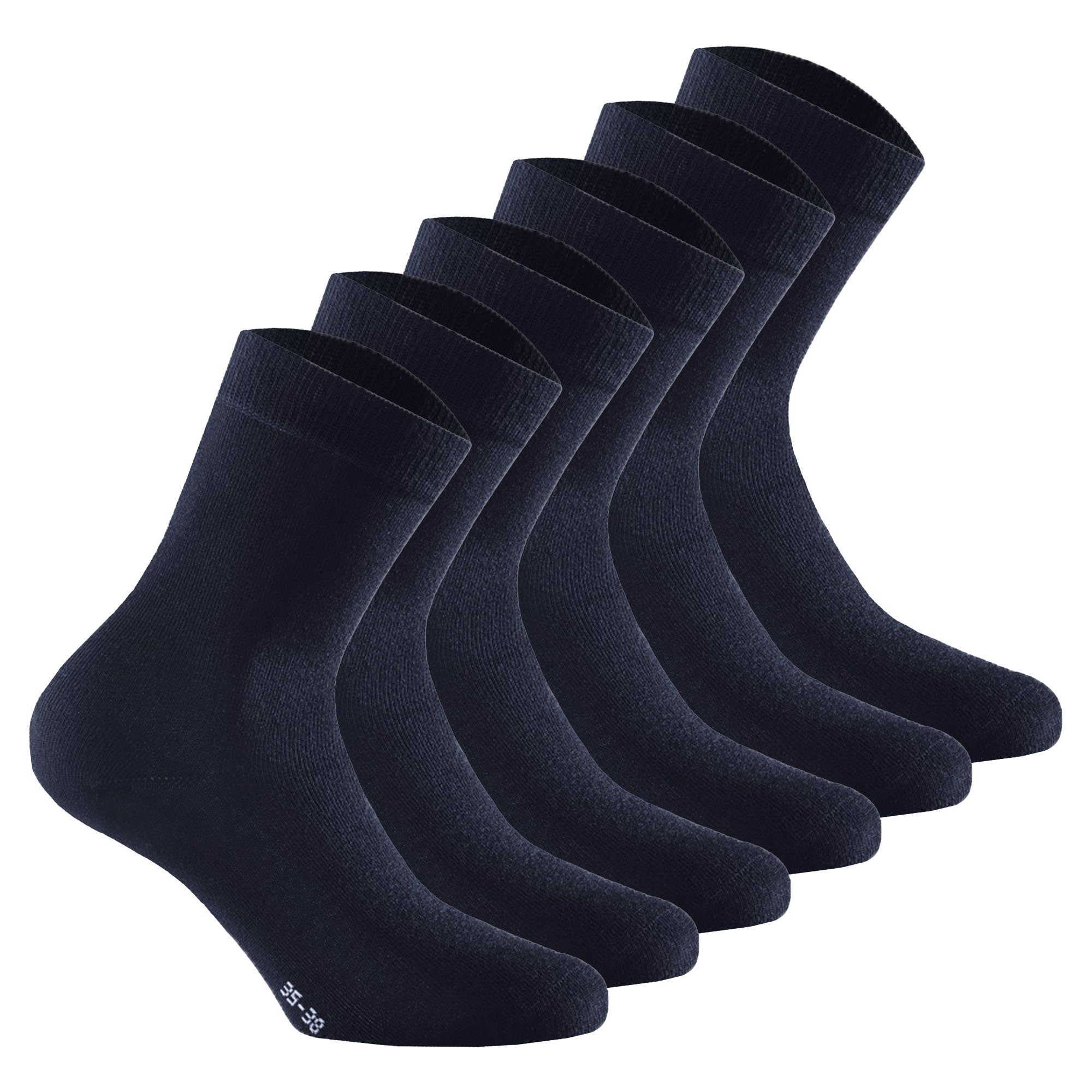Rohner Socks Kurzsocken Unisex Socken 6er Pack Viskose Basic Soft Touch (Packung, 6er Pack)