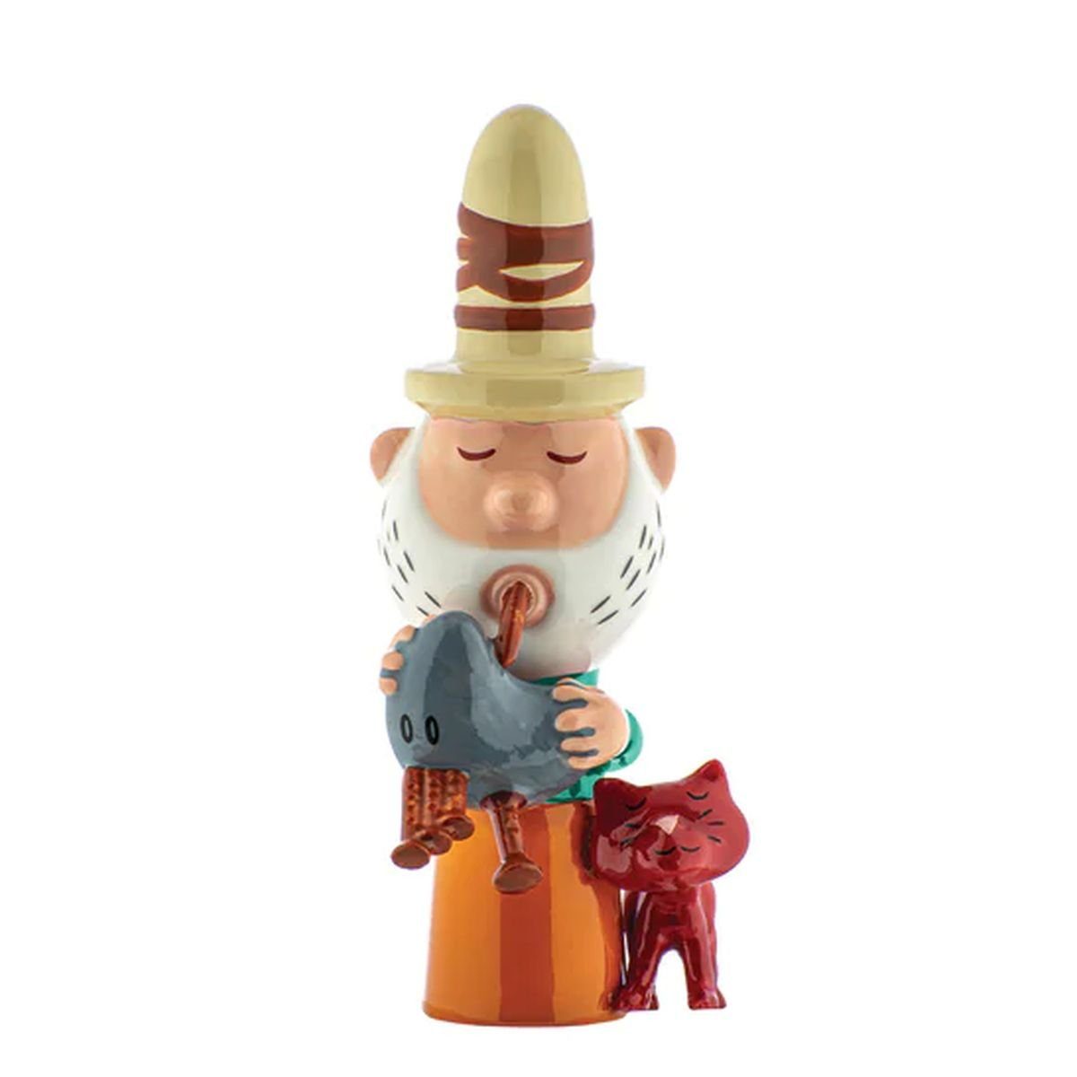 Alessi Weihnachtsfigur Happy Eternity Baby Dudelsackspieler Eolo