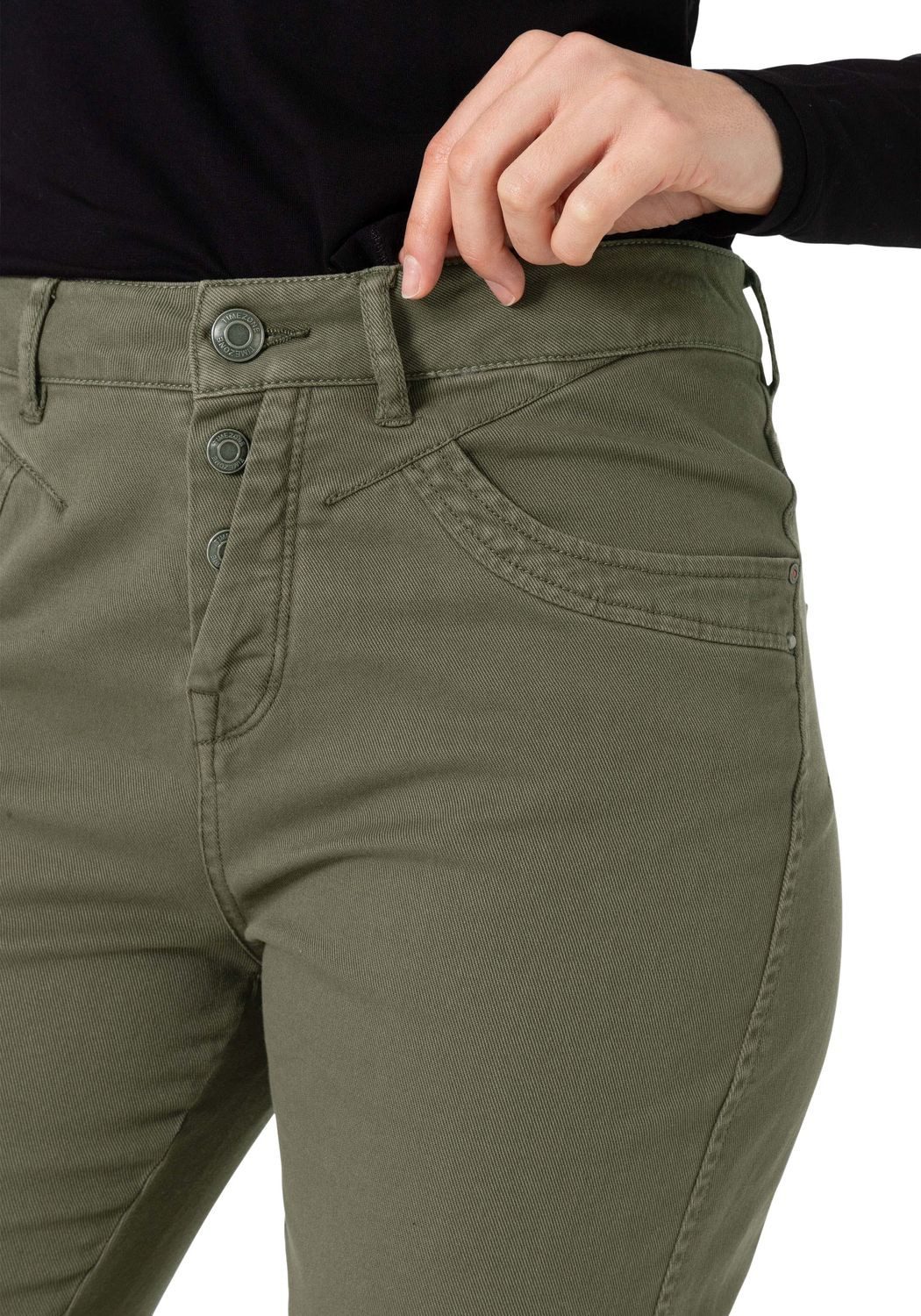 TIMEZONE Straight-Jeans REGUALR RAVENTZ 7/8 mit Stretch