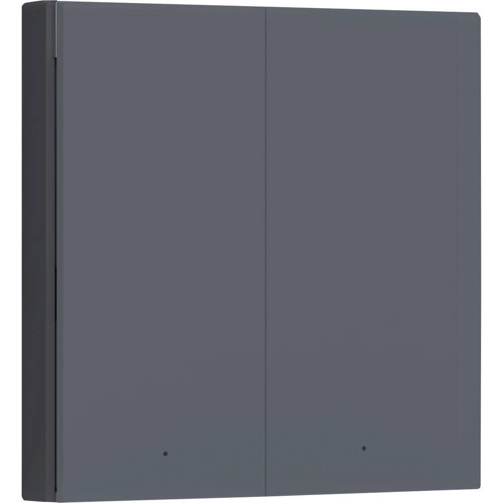 Aqara Schalter With Neutral, Double Rocker) (HomeKit WS-EUK04-G