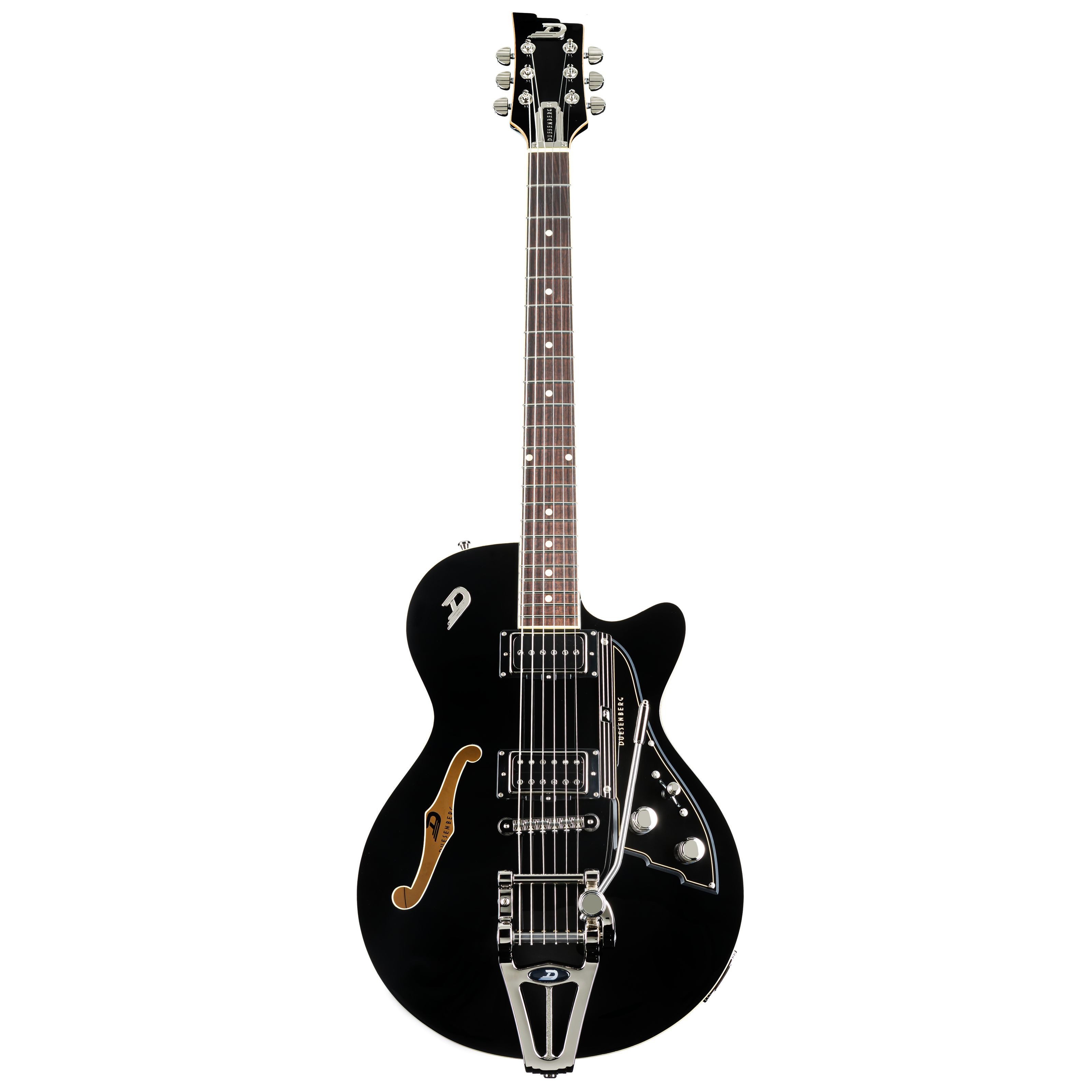 Duesenberg Halbakustik-Gitarre, Halb-Akustik Gitarren, Andere Formen, Starplayer TV Deep Black - Halbakustik Gitarre