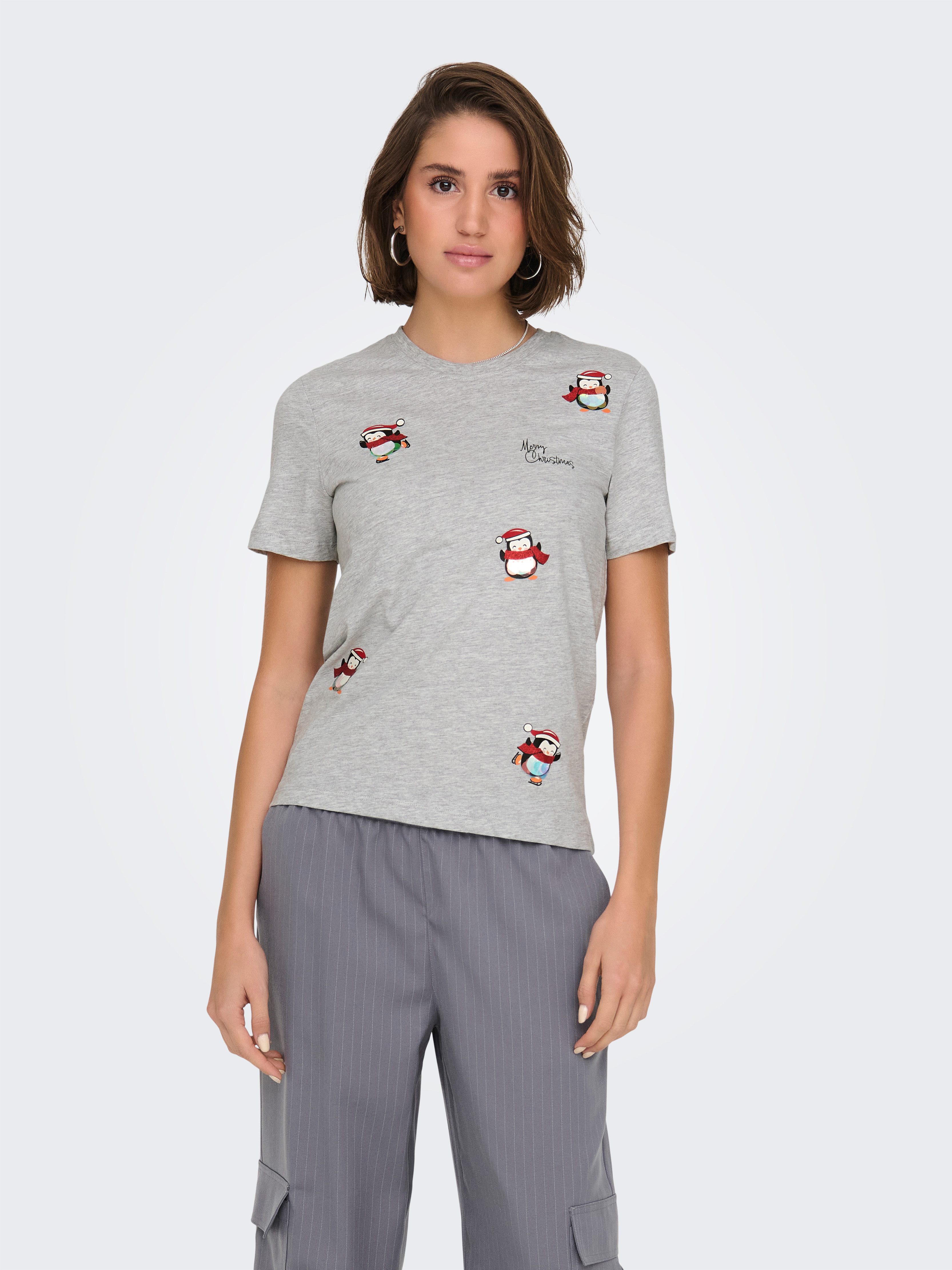 ONLY Kurzarmshirt ONLKITA LIFE REG S/S günstig online kaufen