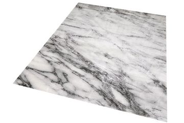 Teppich Teppich Design Wohnzimmer Teppich Marmor Optik grau creme, Carpetia, rechteckig, Höhe: 12 mm