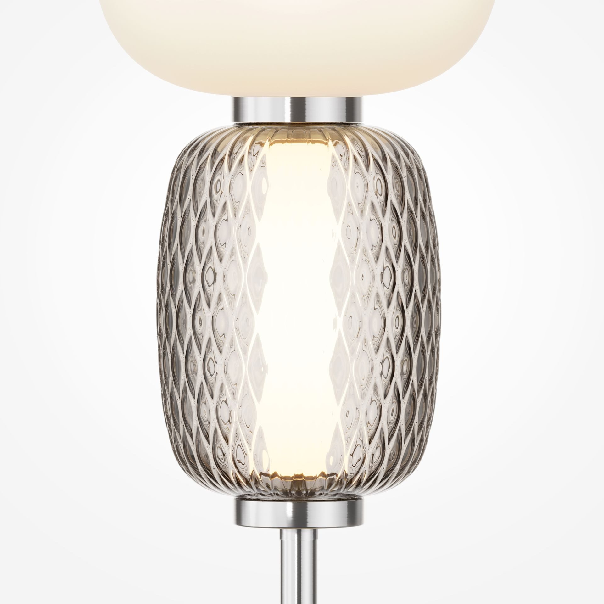 MAYTONI DECORATIVE LIGHTING Tischleuchte Pattern 18x67.5x18 cm, LED fest integriert, hochwertige Design Lampe & dekoratives Raumobjekt