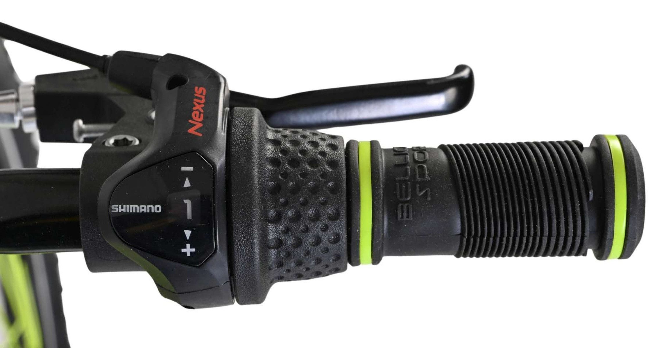 Volare Kinderfahrrad Rocky Kinderfahrrad - 20 Zoll - 3 Gänge - Grün/Grau, Für Kinder 6–8 Jahre (Kleidergröße 116–128), Sitzhöhe 58–68 cm,400