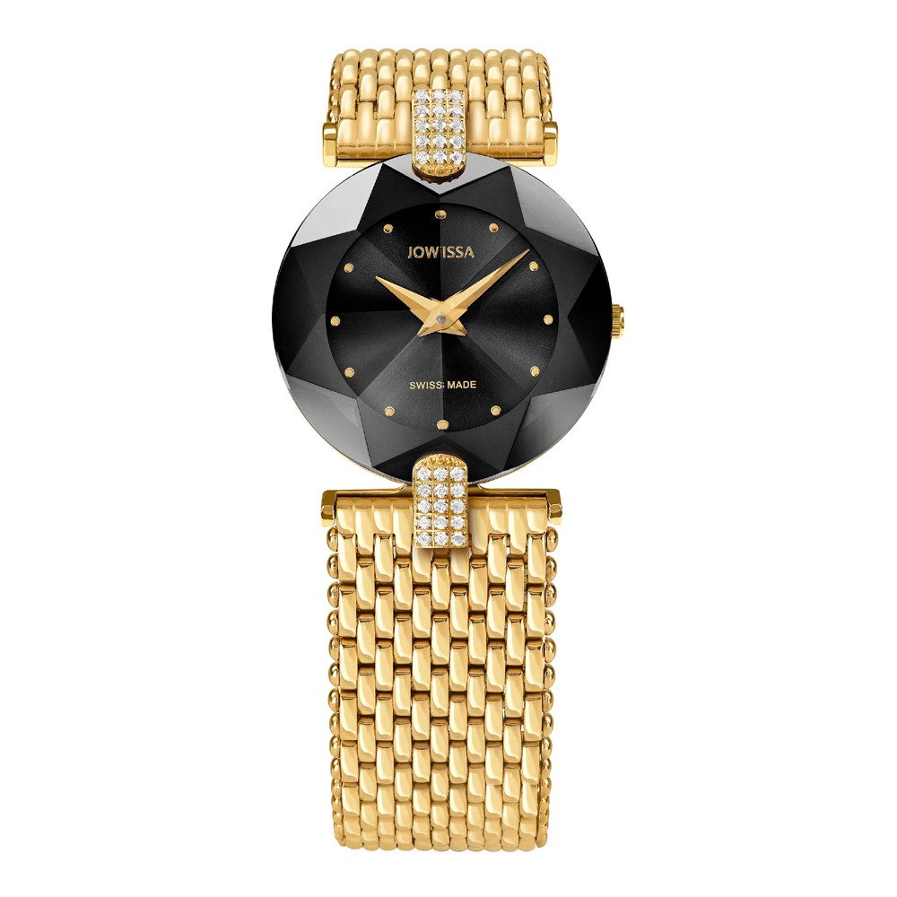 JOWISSA Schweizer Uhr Facett Strass