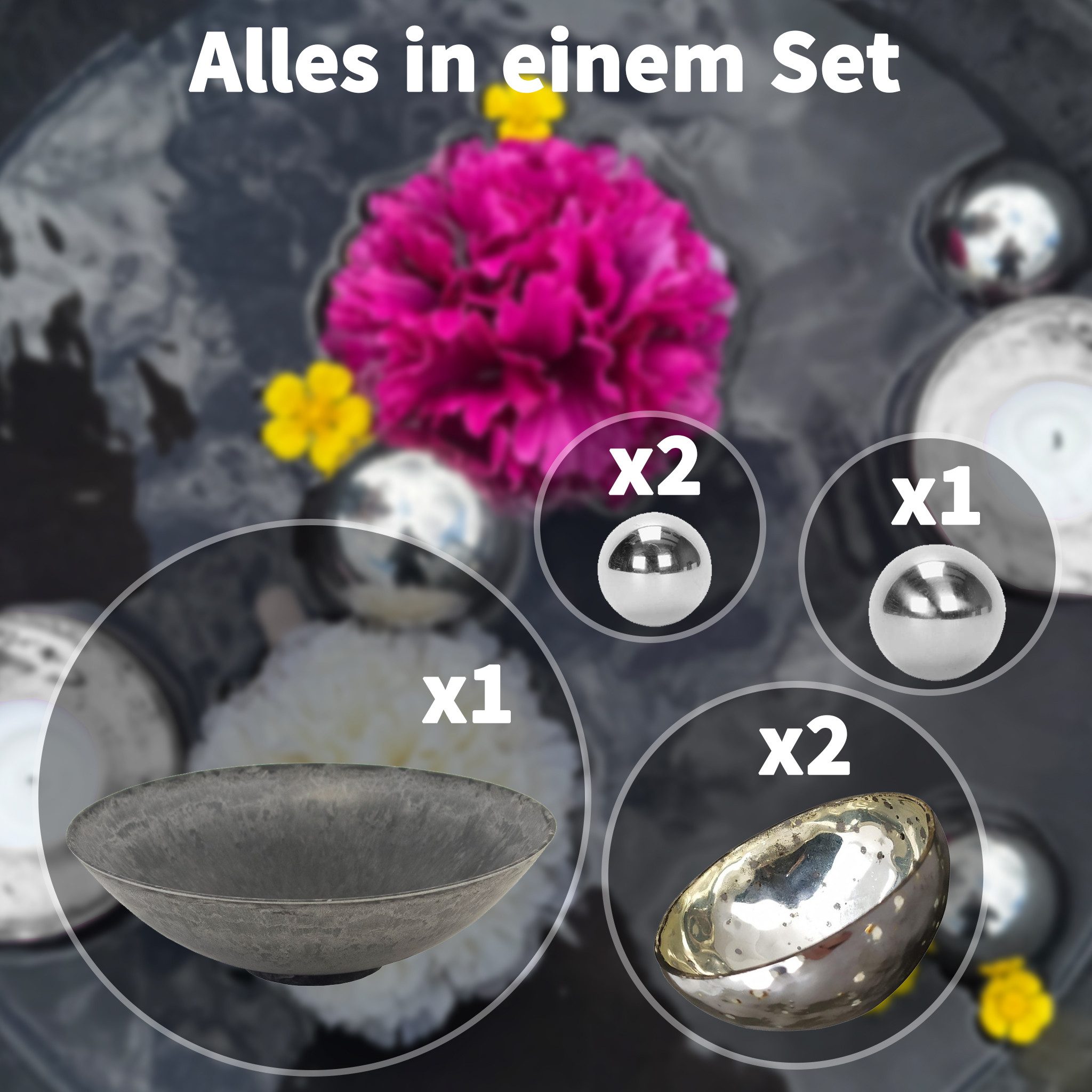 matches21 HOME & HOBBY Wasserspiel Miniteich günstig online kaufen