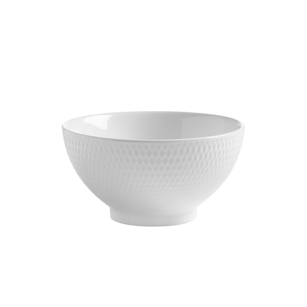 Maxwell & Williams Schüssel Maxwell&Williams Diamonds Round Schale/Bowl 15 cm, Porzellan, (1 Schale)