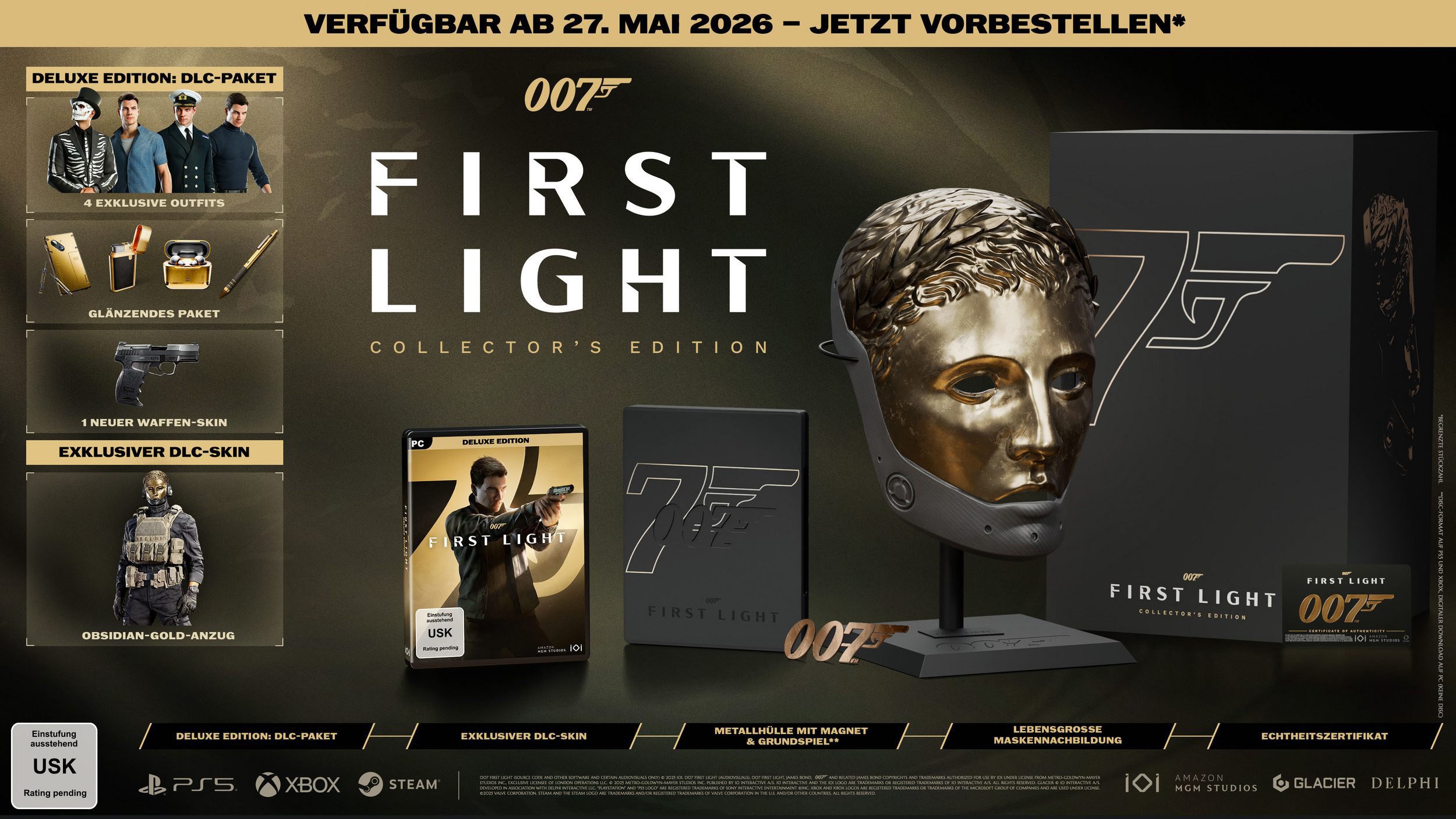 007 First Light Collector's Edition Xbox Series X