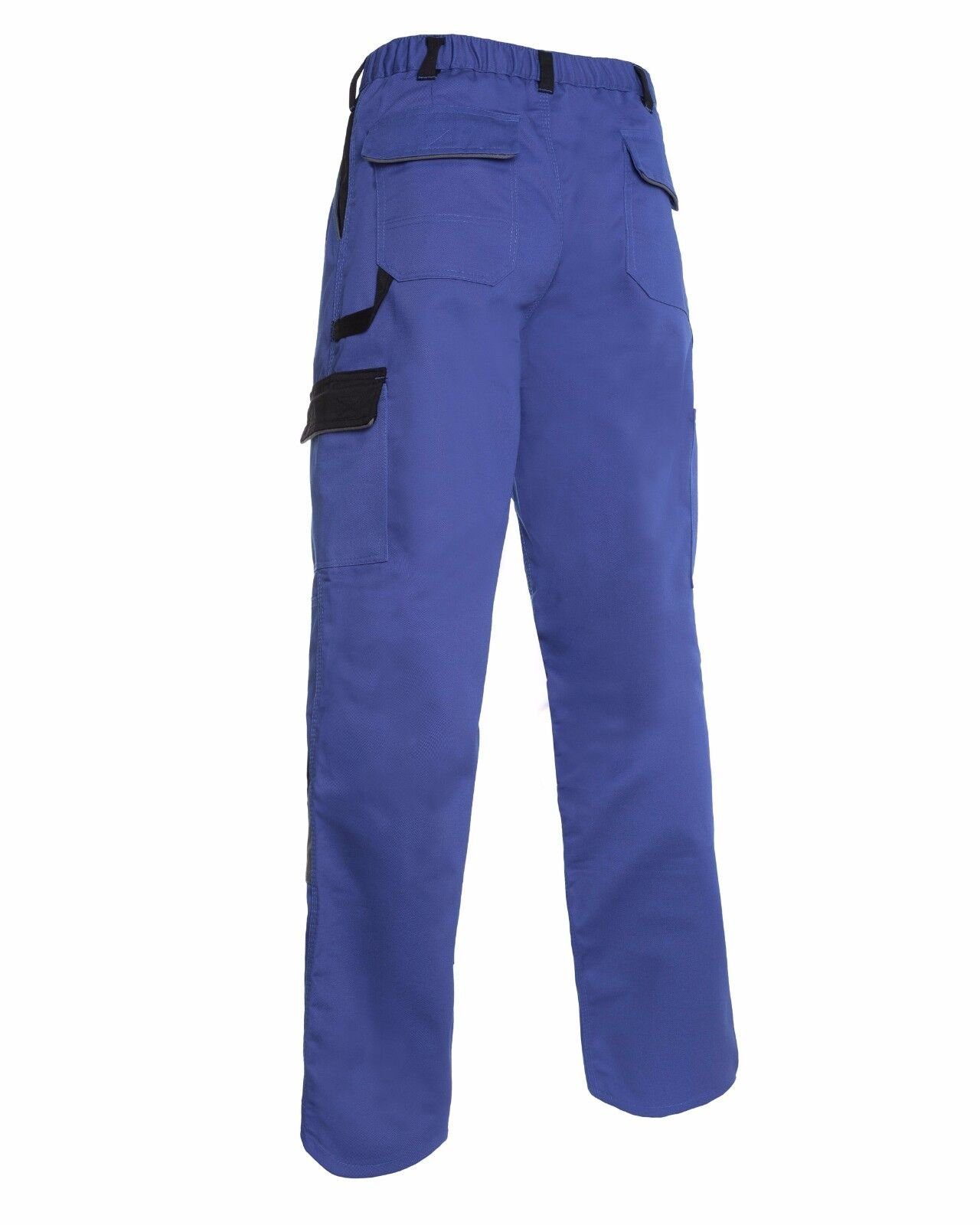 Classic Arbeitshose Arbeitshose Berufshose Schutzhose Sicherheitshose Blau (PROF-SP-BL) – Bild 4 von 5