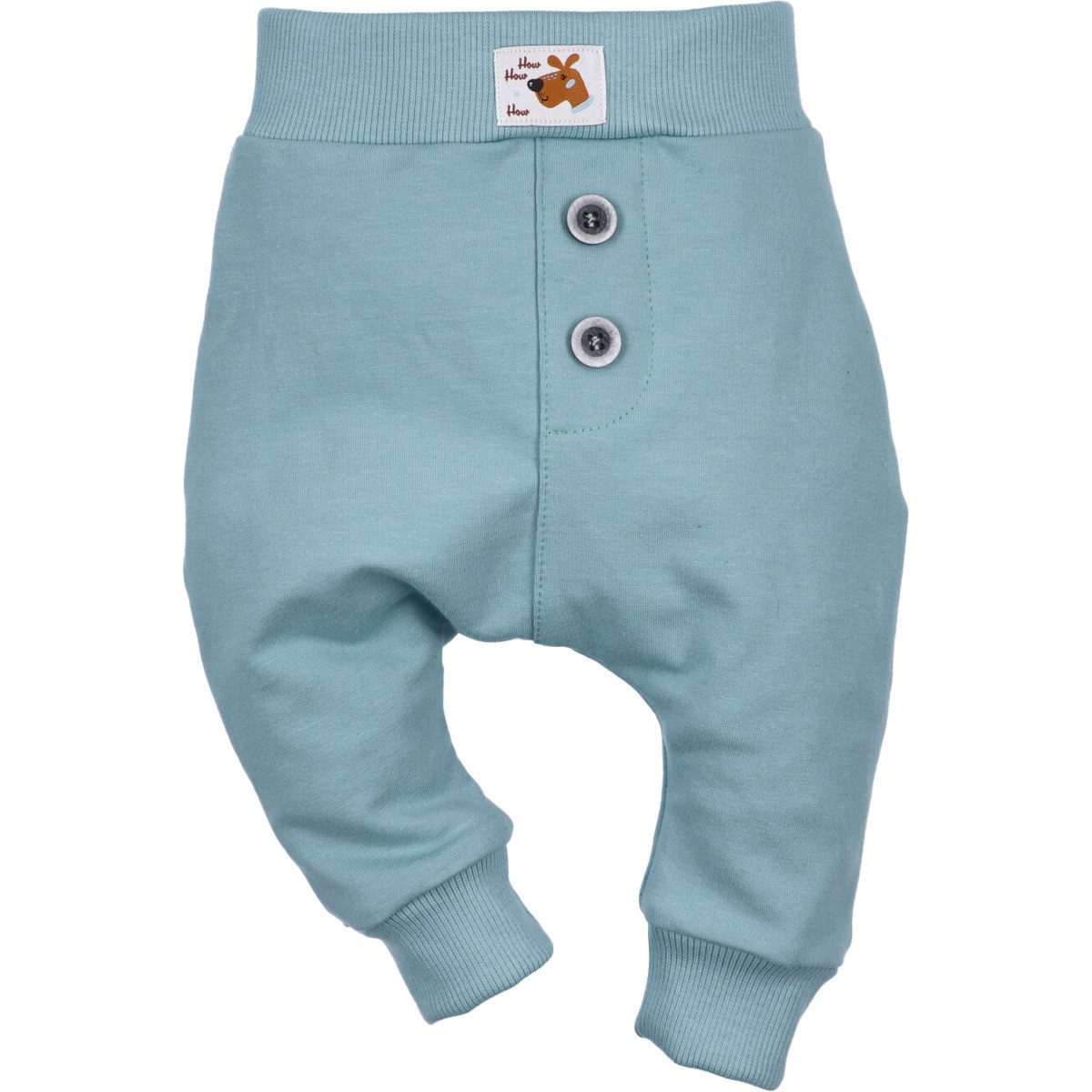 NINI Stoffhose Hund Unisex Kinder (1-tlg) Stoffhose, Jogginghose, Jogger, Sporthose, Chino