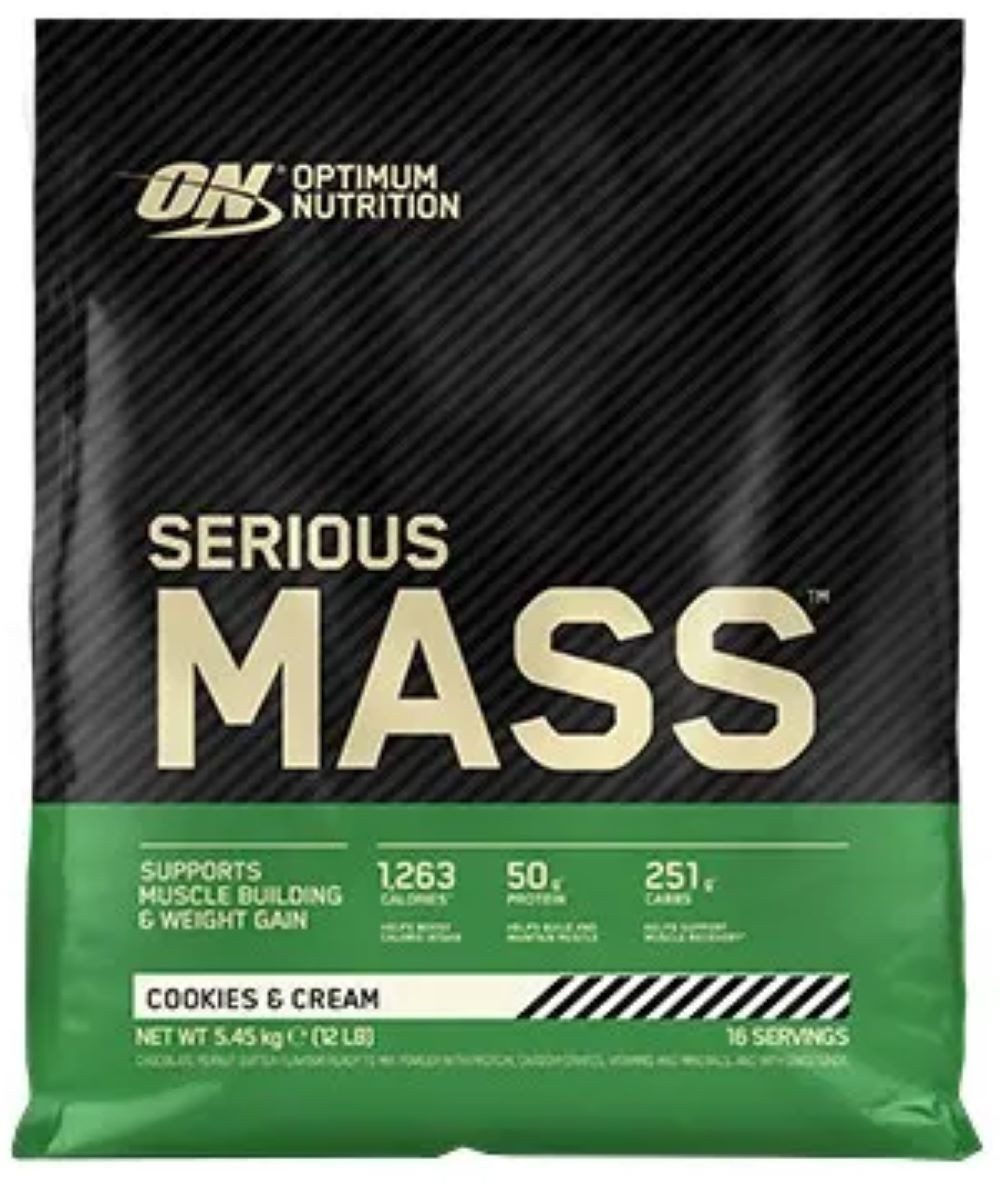 Optimum Nutrition Optimum Nutrition Serious Mass 5450 g Pulver, 50 g Protein pro Portion