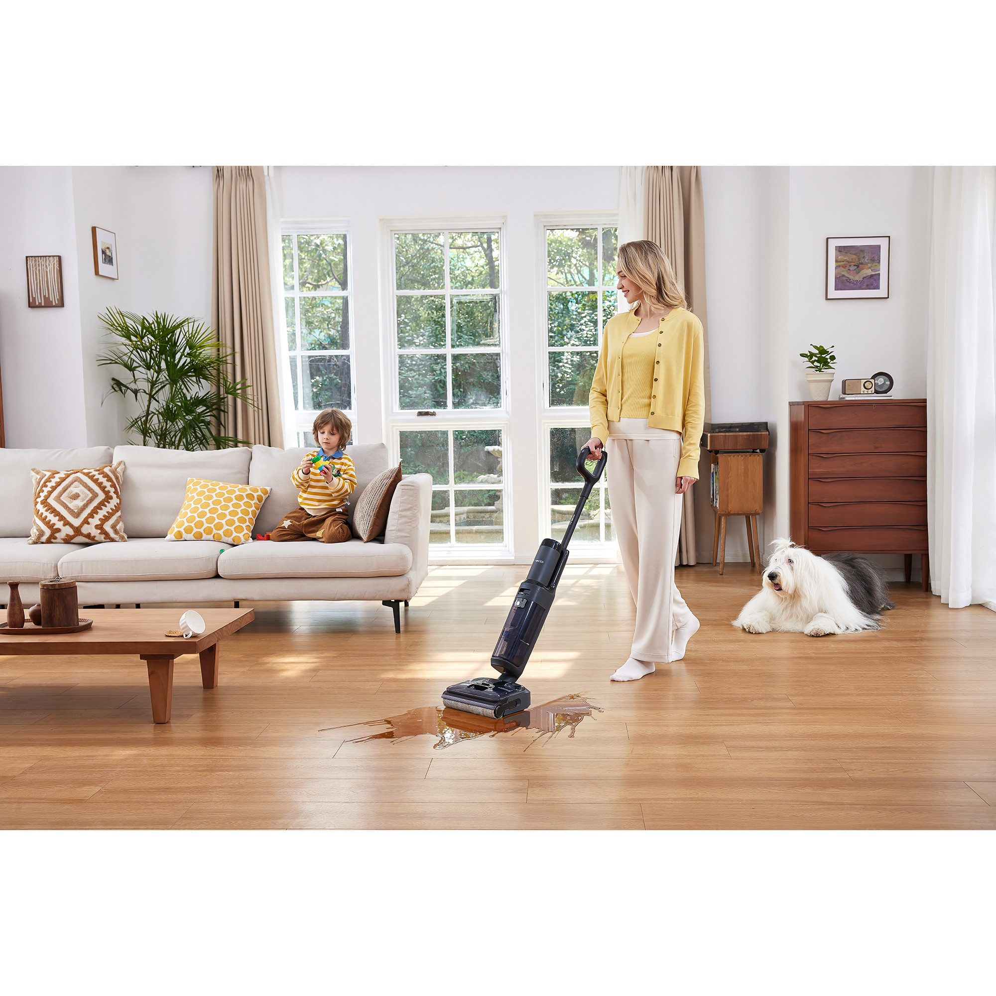 Tineco Bodenstaubsauger Tineco Floor One S6 Stretch Extreme, 220 W, Beutellos
