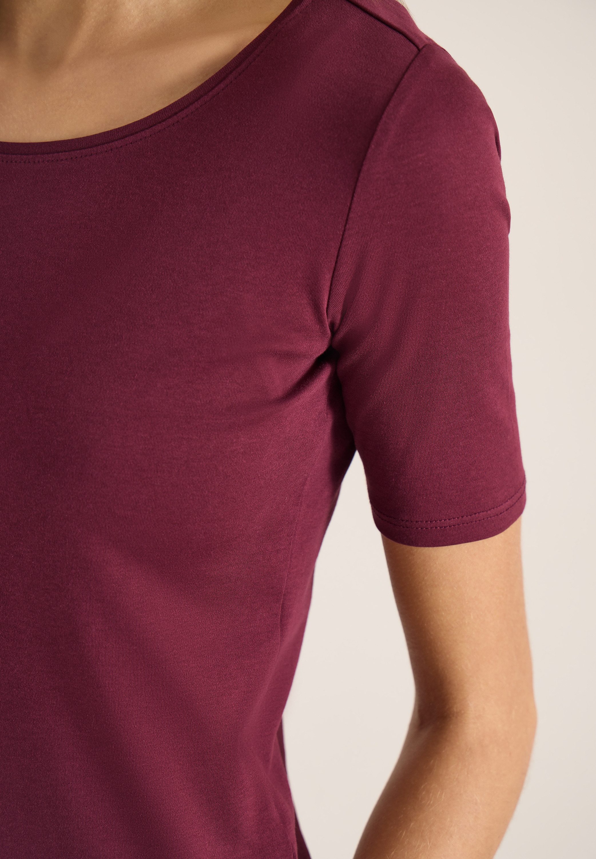 CECIL T-Shirt Style Lena mit klassischem Rundhalsausschnitt – Bild 4 von 5