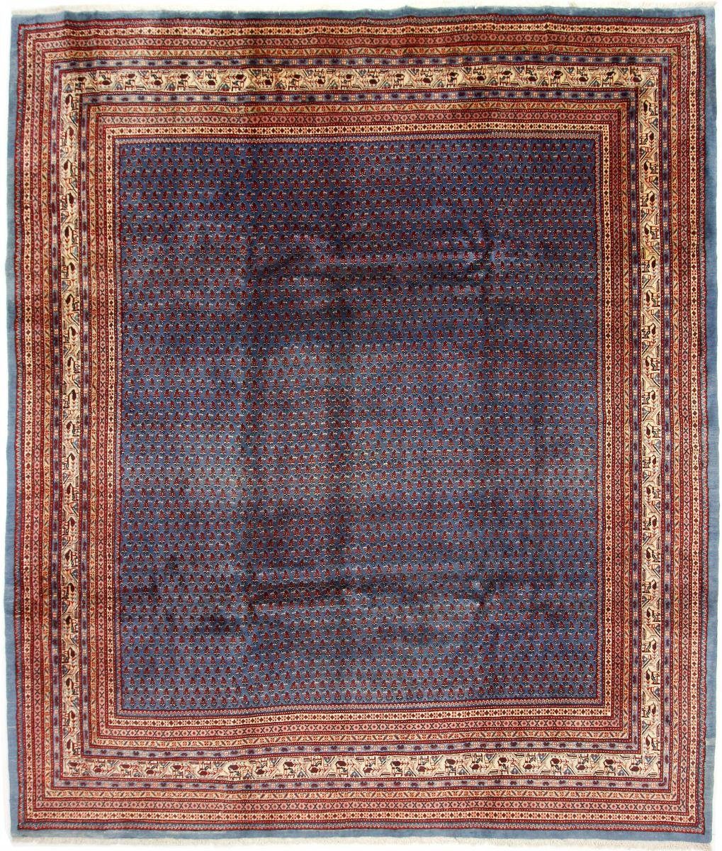 Orientteppich Sarough Mir Boteh 269x311 Handgeknüpfter Orientteppich, Nain Trading, rechteckig, Höhe: 12 mm