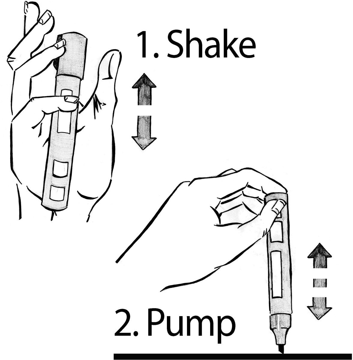 Sigel Whiteboard Marker Kreidemarker 20 Rundspitze 1-2mm schwarz 2 Stück