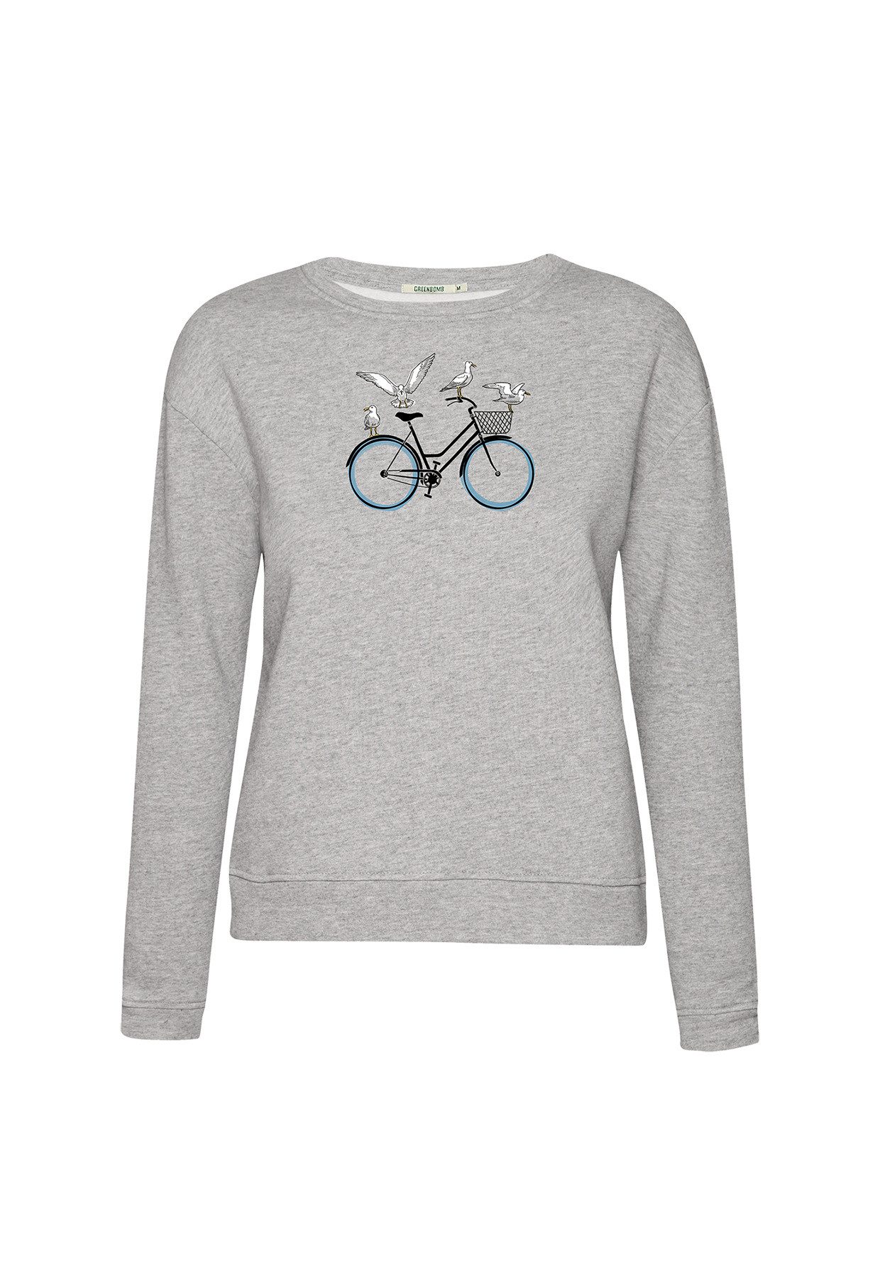 Sweatshirt Canty Bike Seagulls Motiv Fahrrad