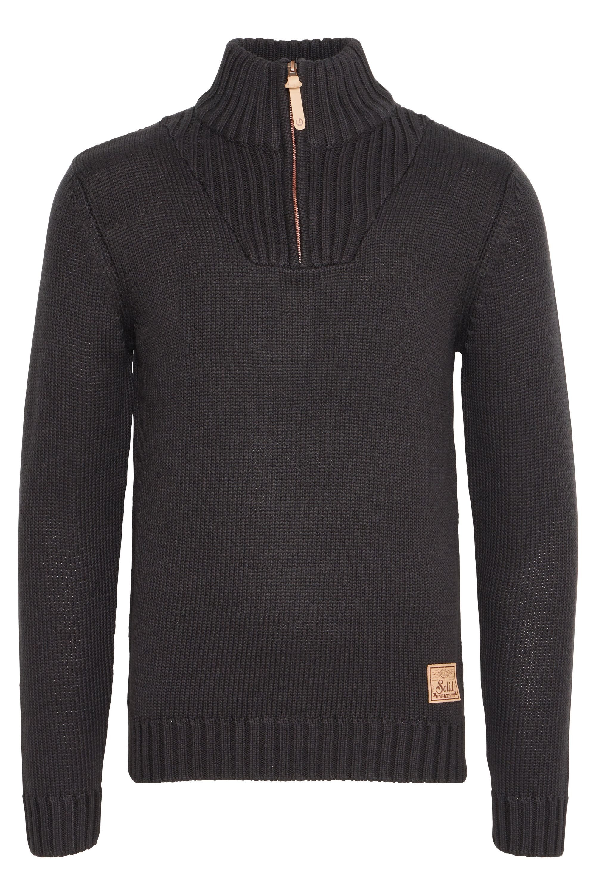 !Solid Troyer SDPetro Strickpulli mit hochabschließendem günstig online kaufen