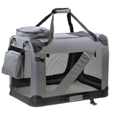 kamelshopping Tiertransporttasche »Tiertransportbox für Katzen und Hunde« bis 11,50 kg, faltbar, pflegeleicht, ca. 42 × 42 × 60 cm, Quick-Release-Faltmechanismus, weiche Innenmatte
