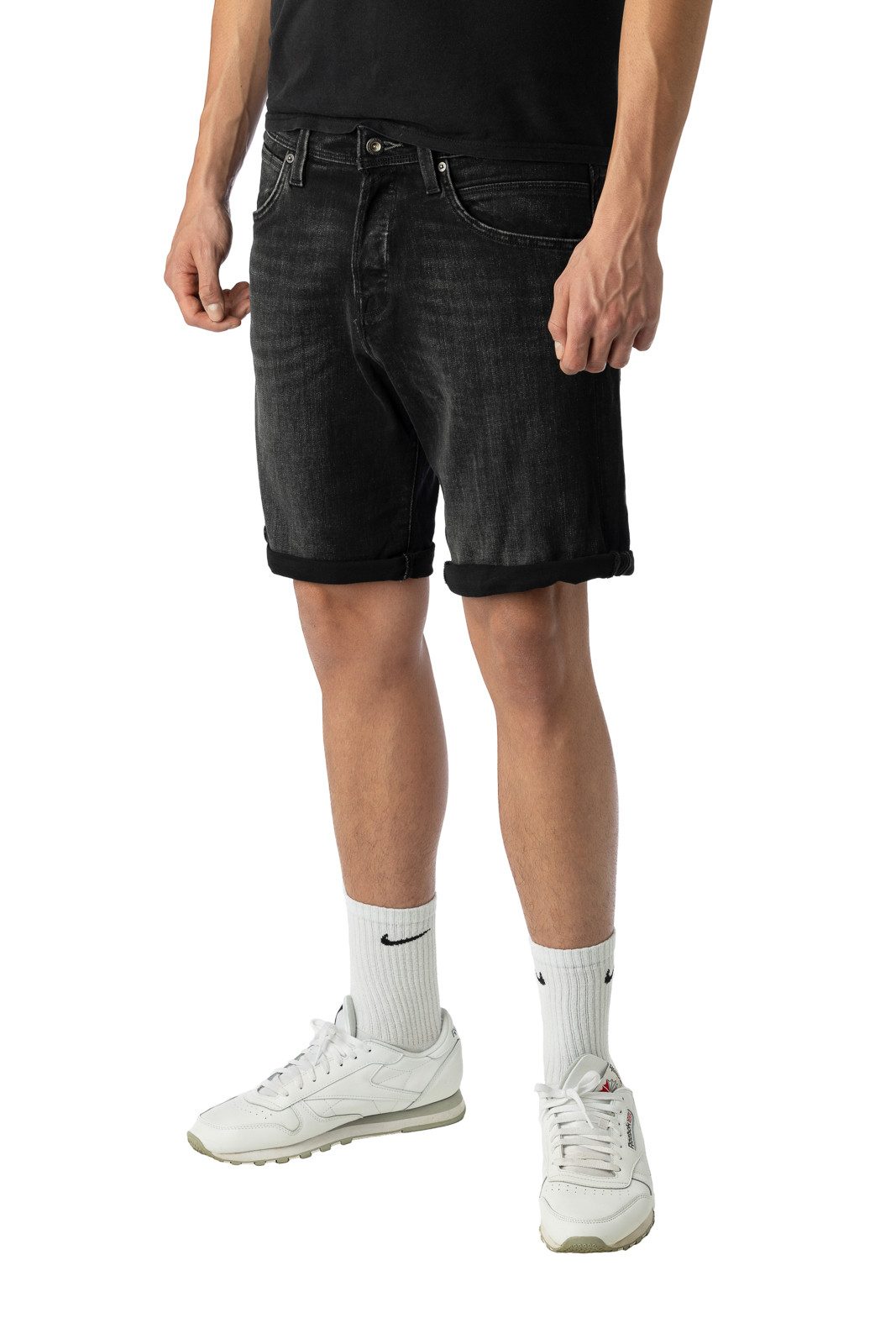 Jack & Jones Jeansshorts JACK & JONES JEANS SHORTS JJIRICK JJICON SHORTS Stretch Denim