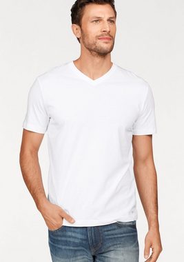 TOM TAILOR T-Shirt (2er-Pack) mit V-Ausschnitt