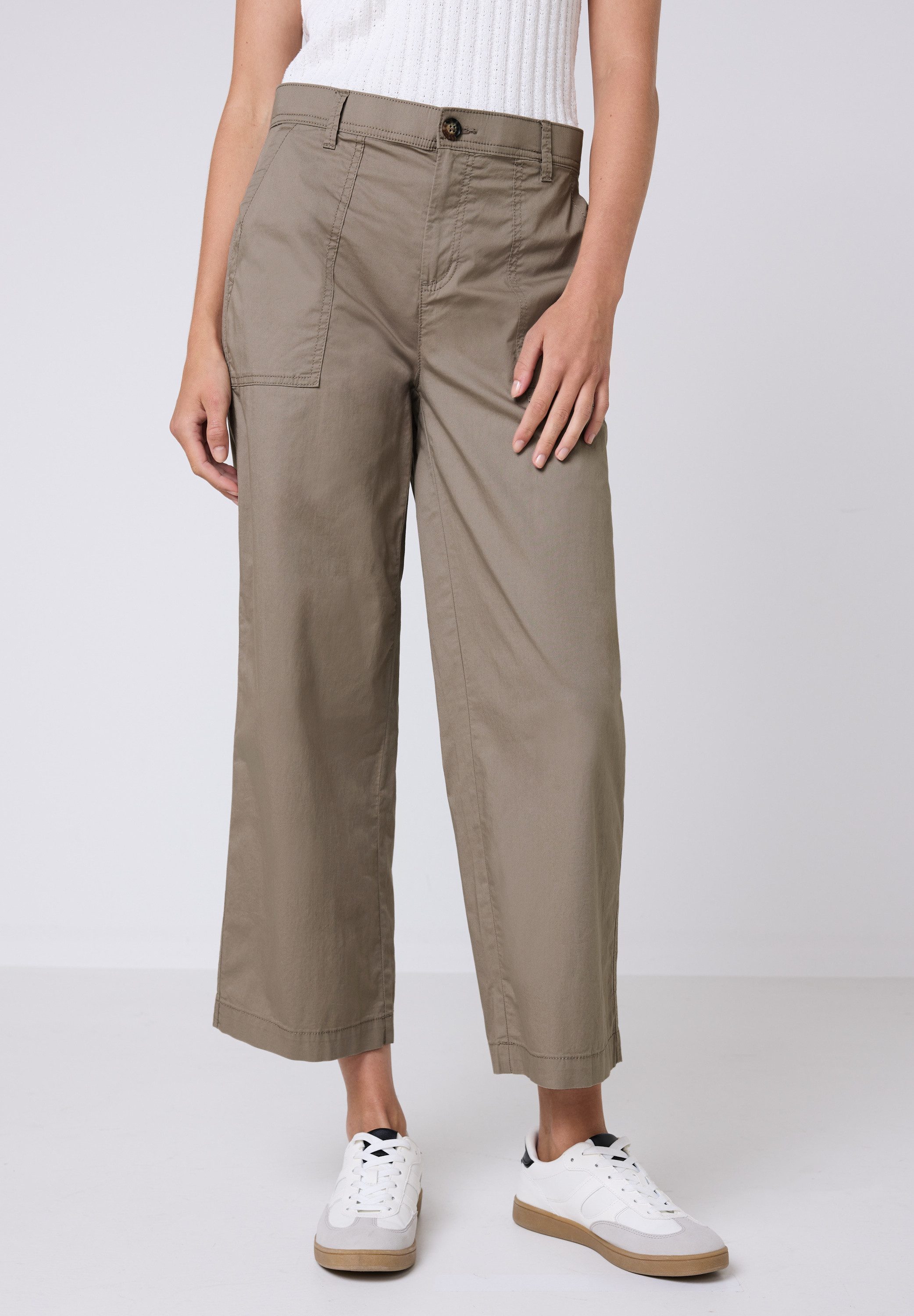 STREET ONE STUDIO Cargohose aus Baumwolle günstig online kaufen