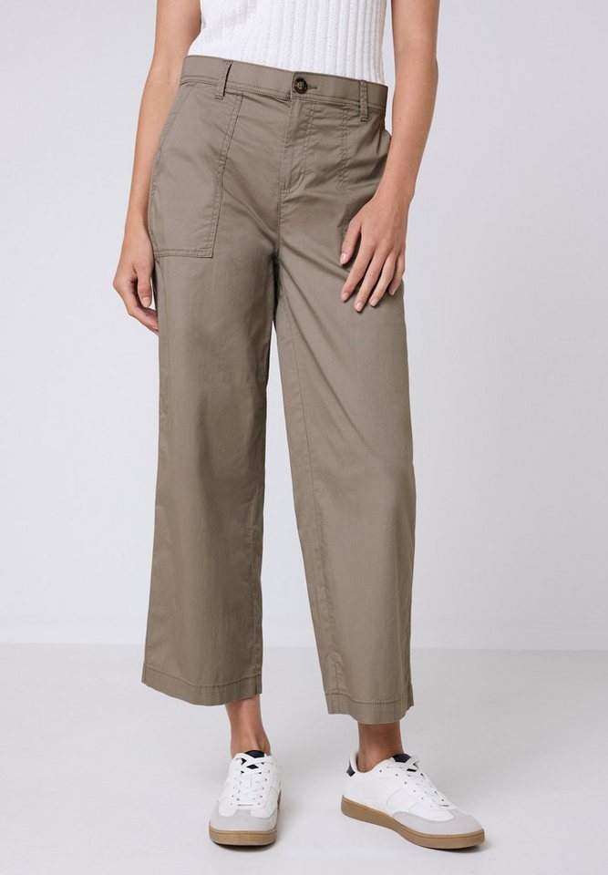 STREET ONE STUDIO Cargohose aus Baumwolle mit Stretchanteil