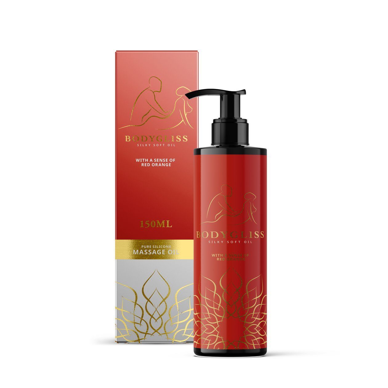 Gleit- & Massageöl Massage Collection Silky Soft Oil Red Orange 150 ml