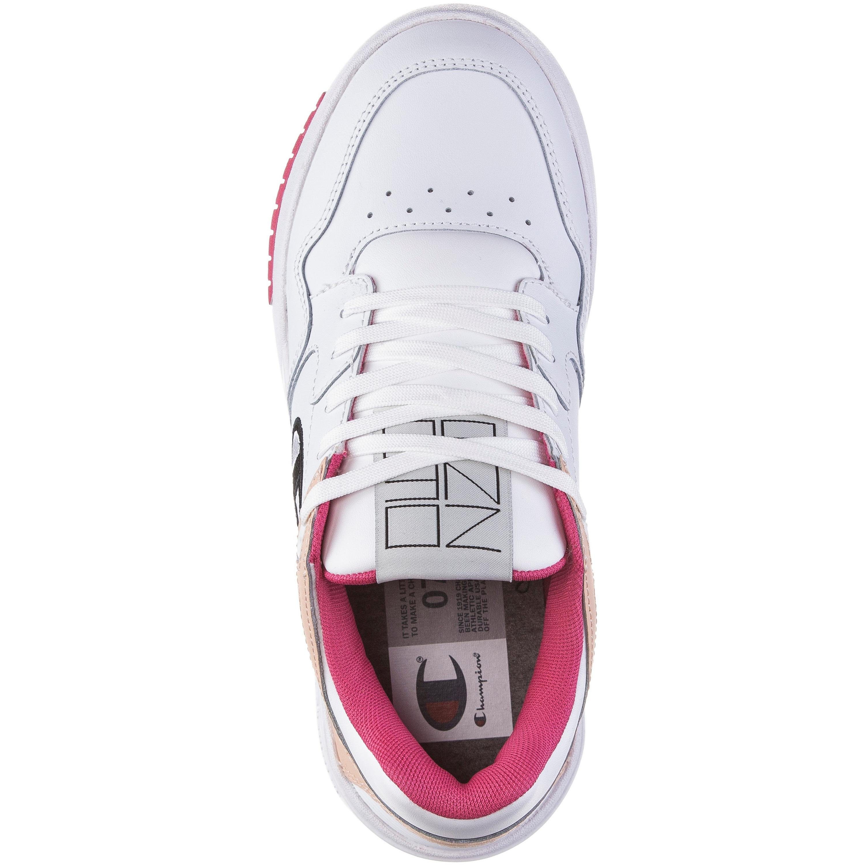 Sneaker Z80 white-black Champion beauty-pink Rochester