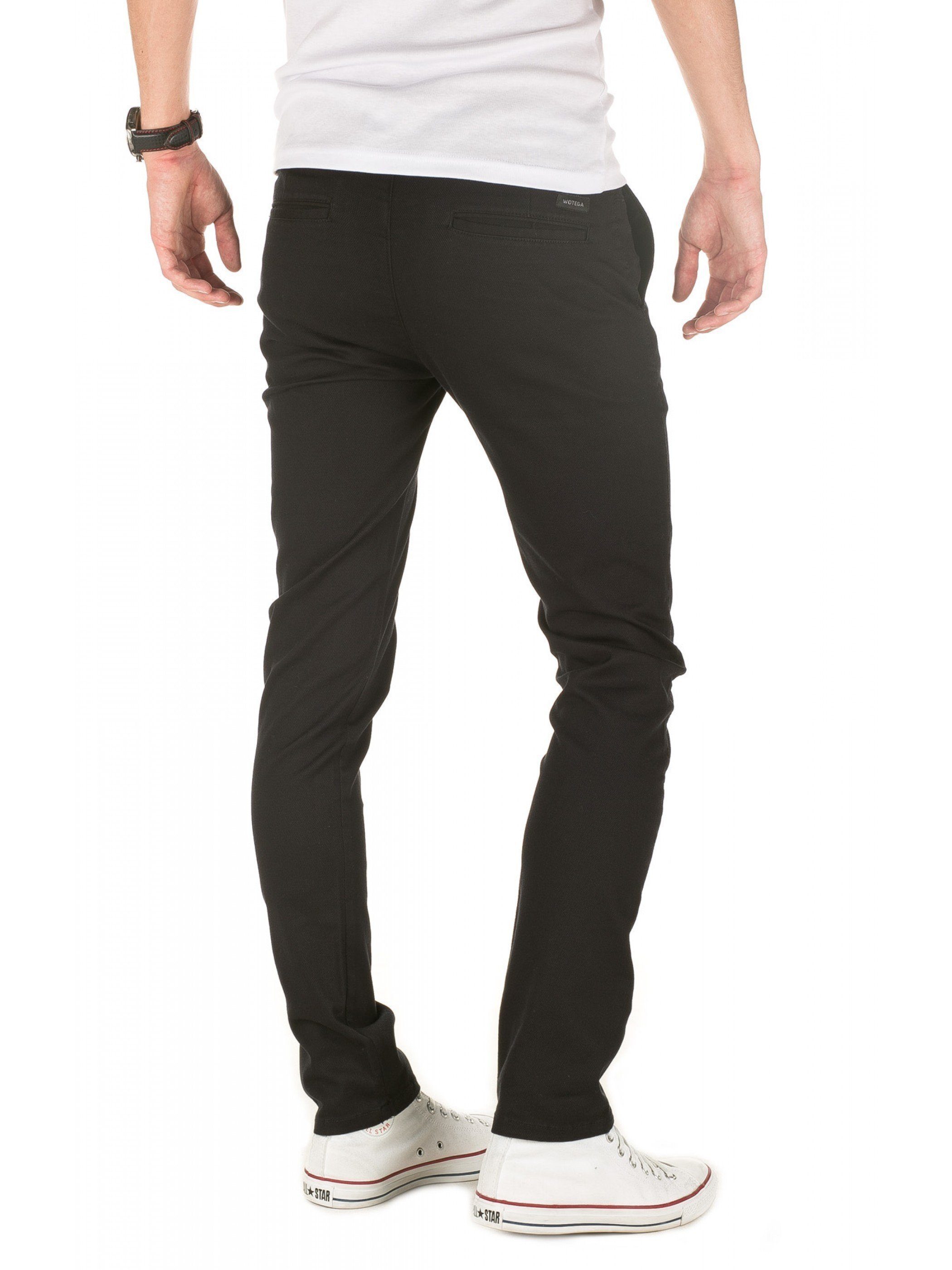 Schwarz (caviar Chinohose Chino (194006)) Pants Penta WOTEGA