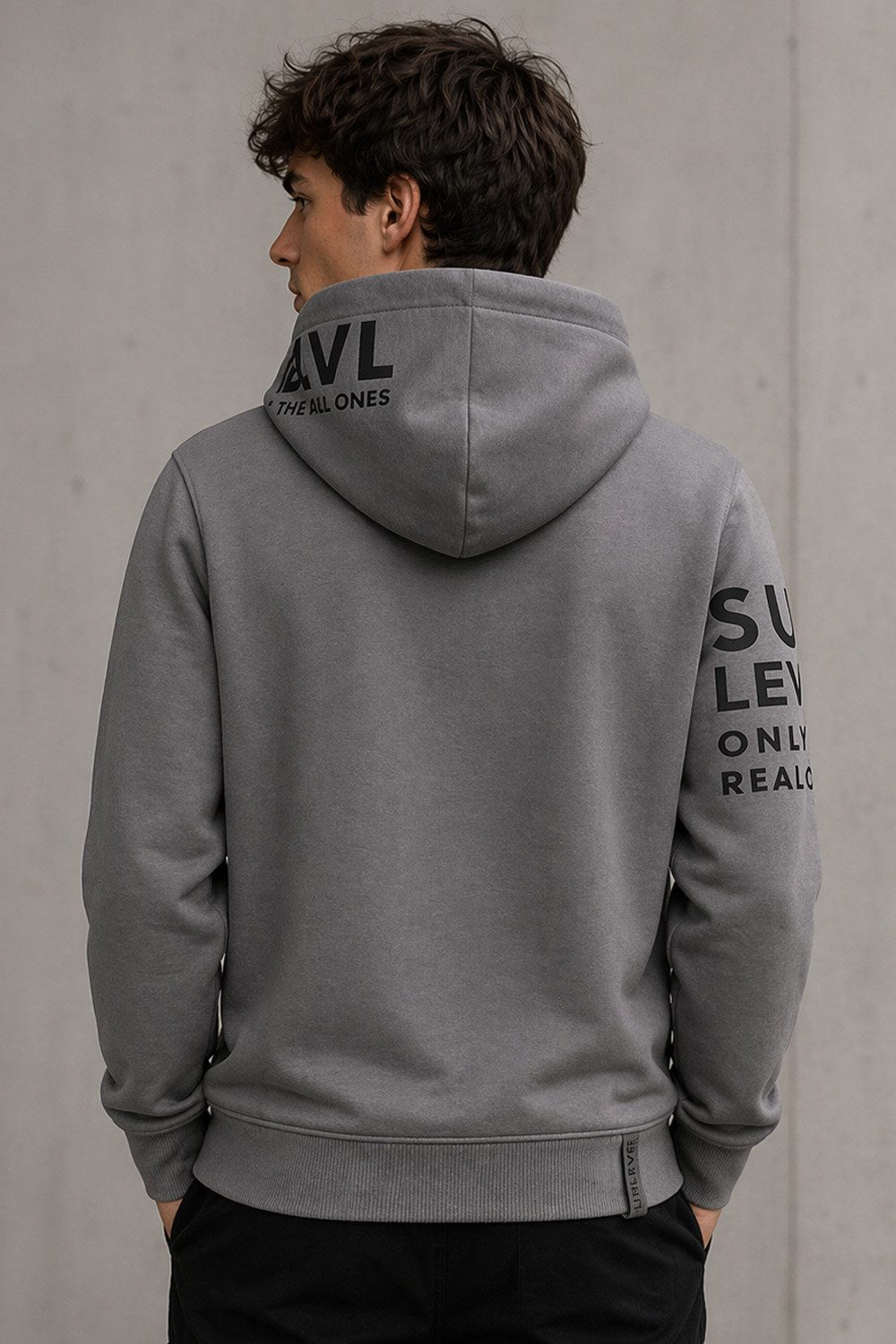 SUBLEVEL Kapuzenpullover Herren Zipper Hoody Jacke Pullover Hoodie Super Soft S-XXL Perfekte Passform Hochwertige Verarbeitung, Angenehm weich & bequem