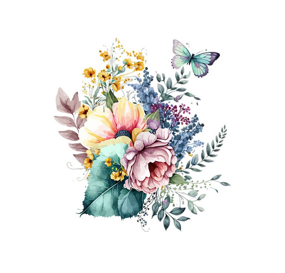 Thumbnail - GarveeMore Aufkleber Badezimmer WC Aufkleber Moderne minimalistische Blumen Muster Selbstkl, Toilettenaufkleber, Pflanze...