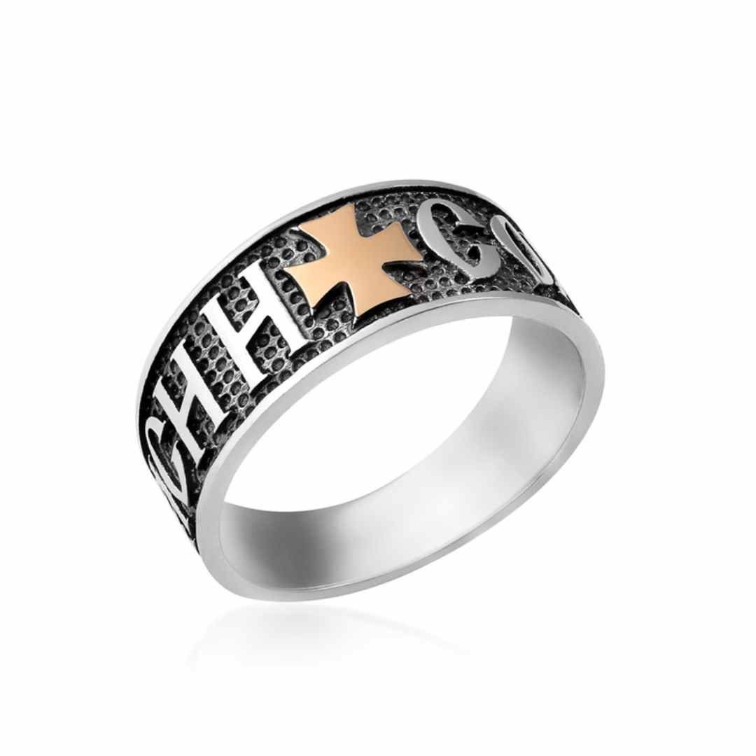 Zolotoy Silberring Herren Ring Roségold (1-tlg), 925 Ringe Ukraine Silber HRs29 375 geschwärzt Siegelring Made in